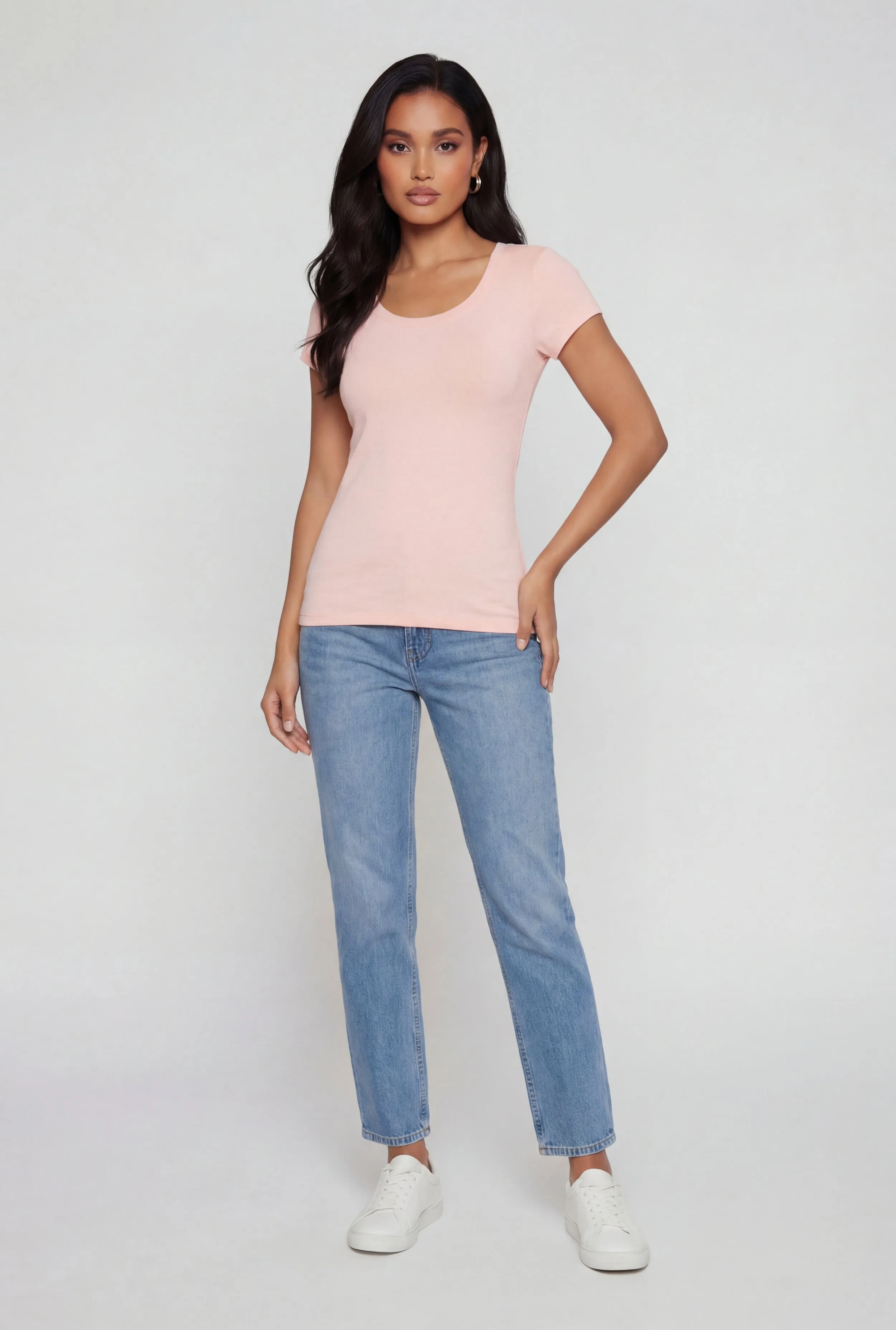 Basic Short Sleeve T-Shirt sold by Rainbow product image thumbnail 5