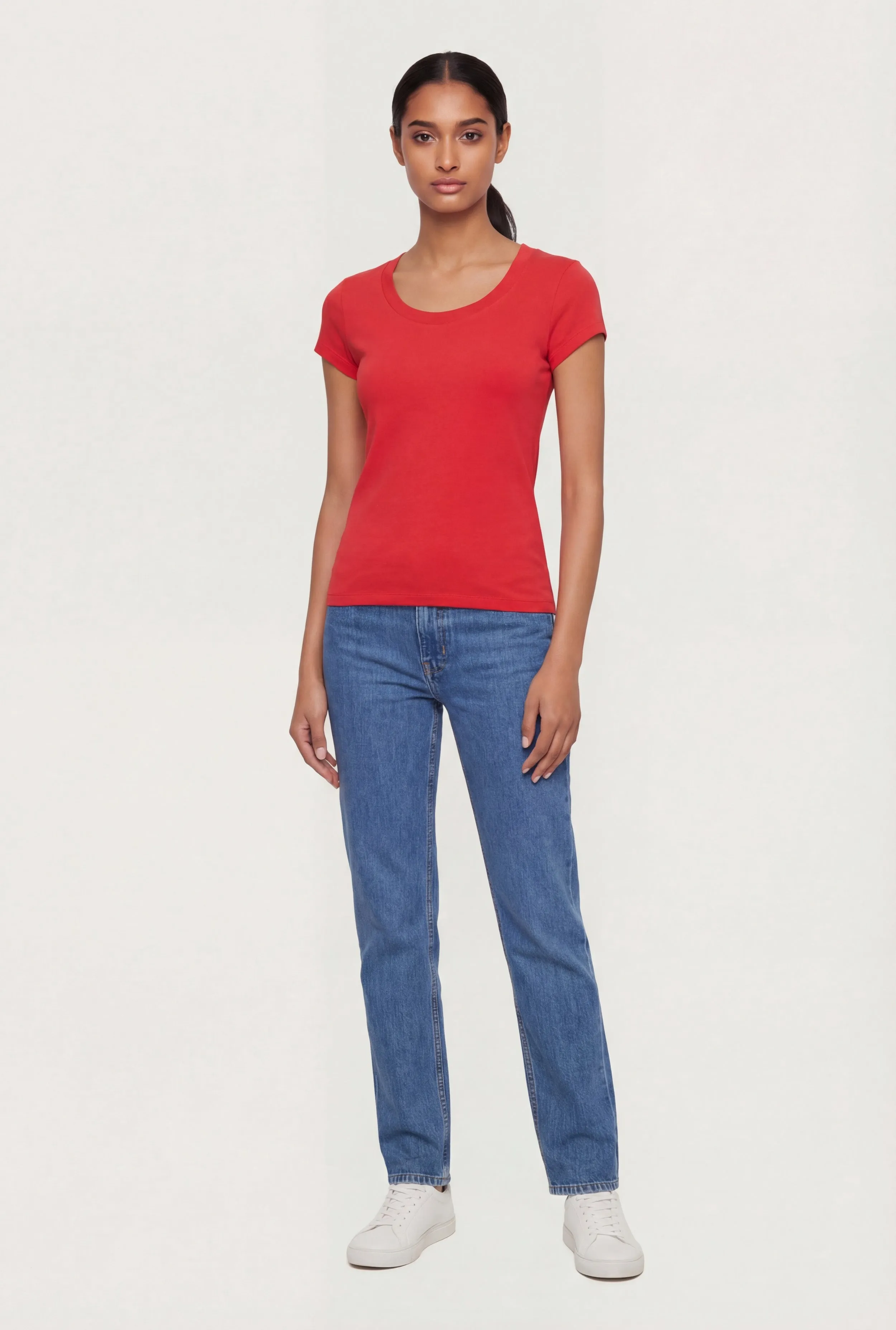 Basic Short Sleeve T-Shirt sold by Rainbow product image thumbnail 2