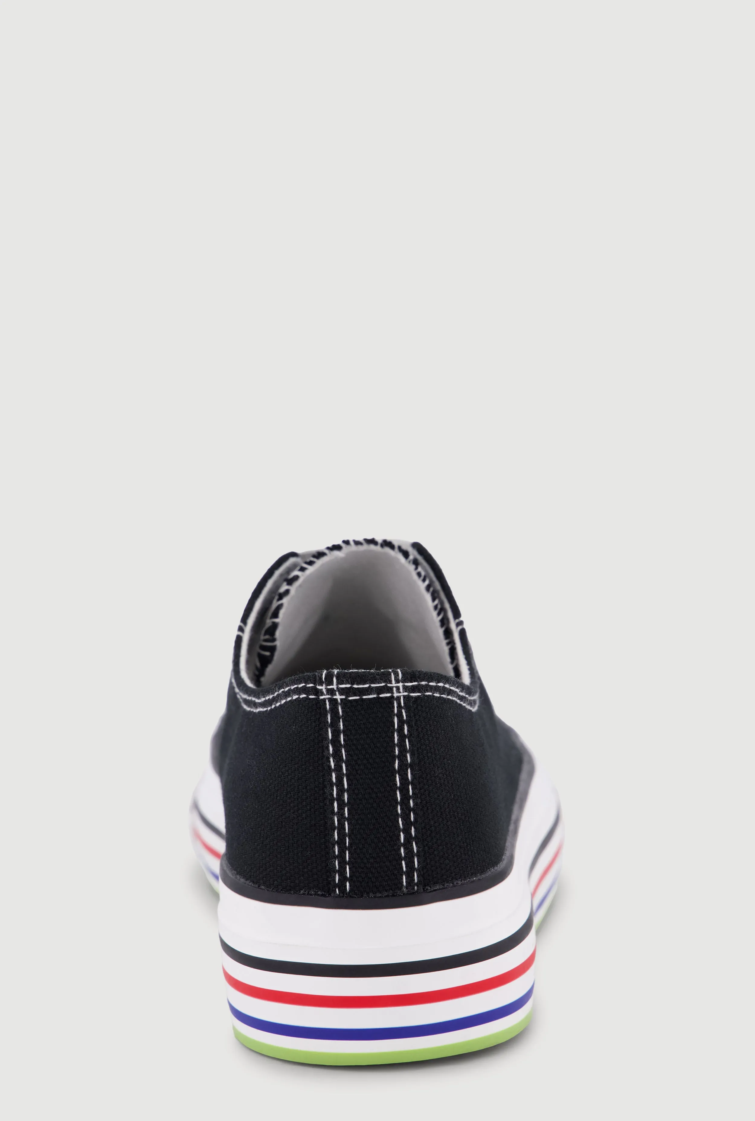 Low Top Lace Up Cap Toe Sneakers sold by Rainbow product image thumbnail 3