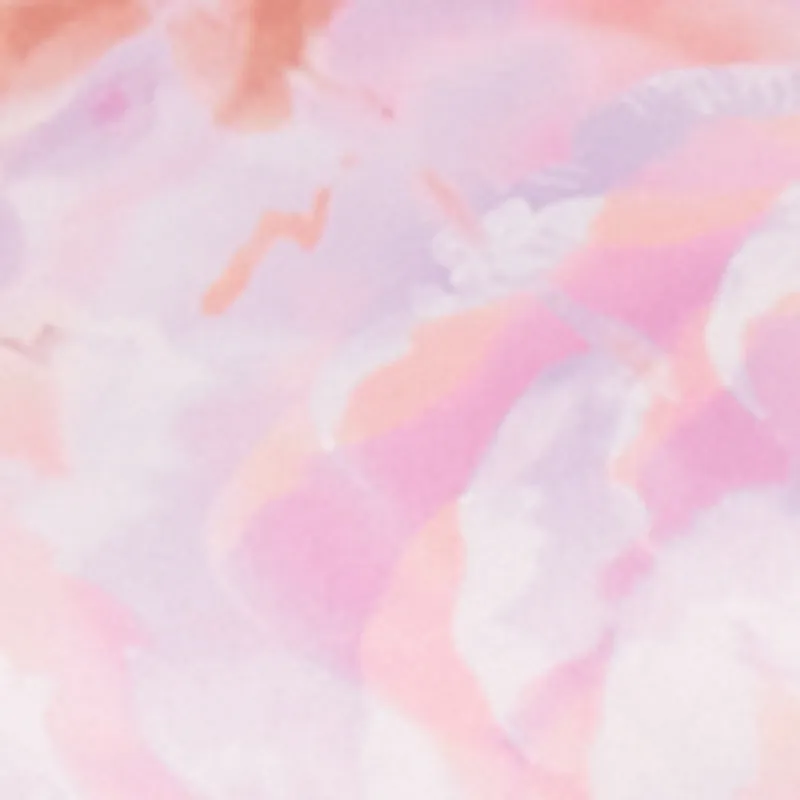 Floral Drawstring Keyhole Side Maxi Dress sold by Rainbow product image thumbnail 4