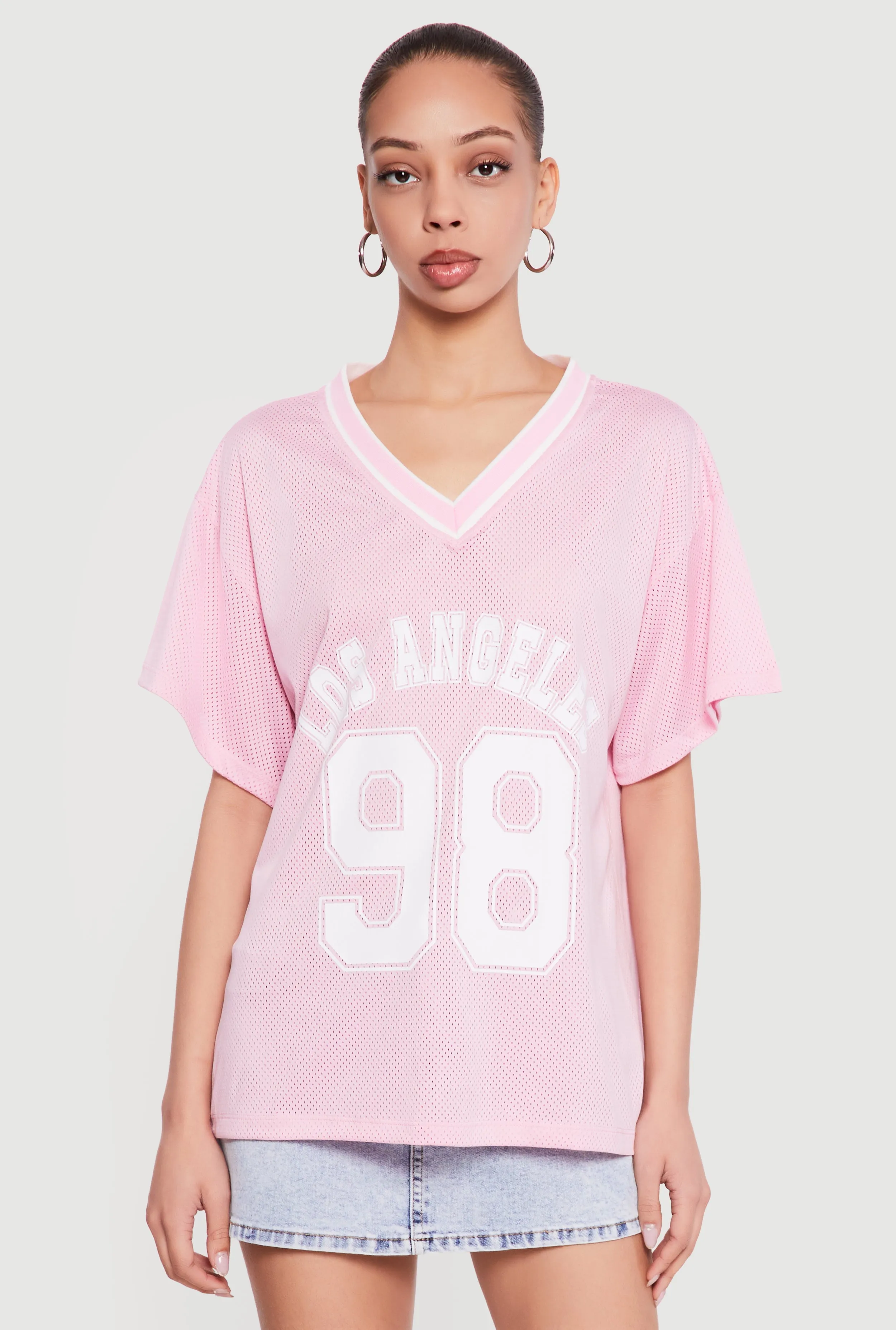 Los Angeles 98 Graphic Football Jersey sold by Rainbow product image thumbnail 2