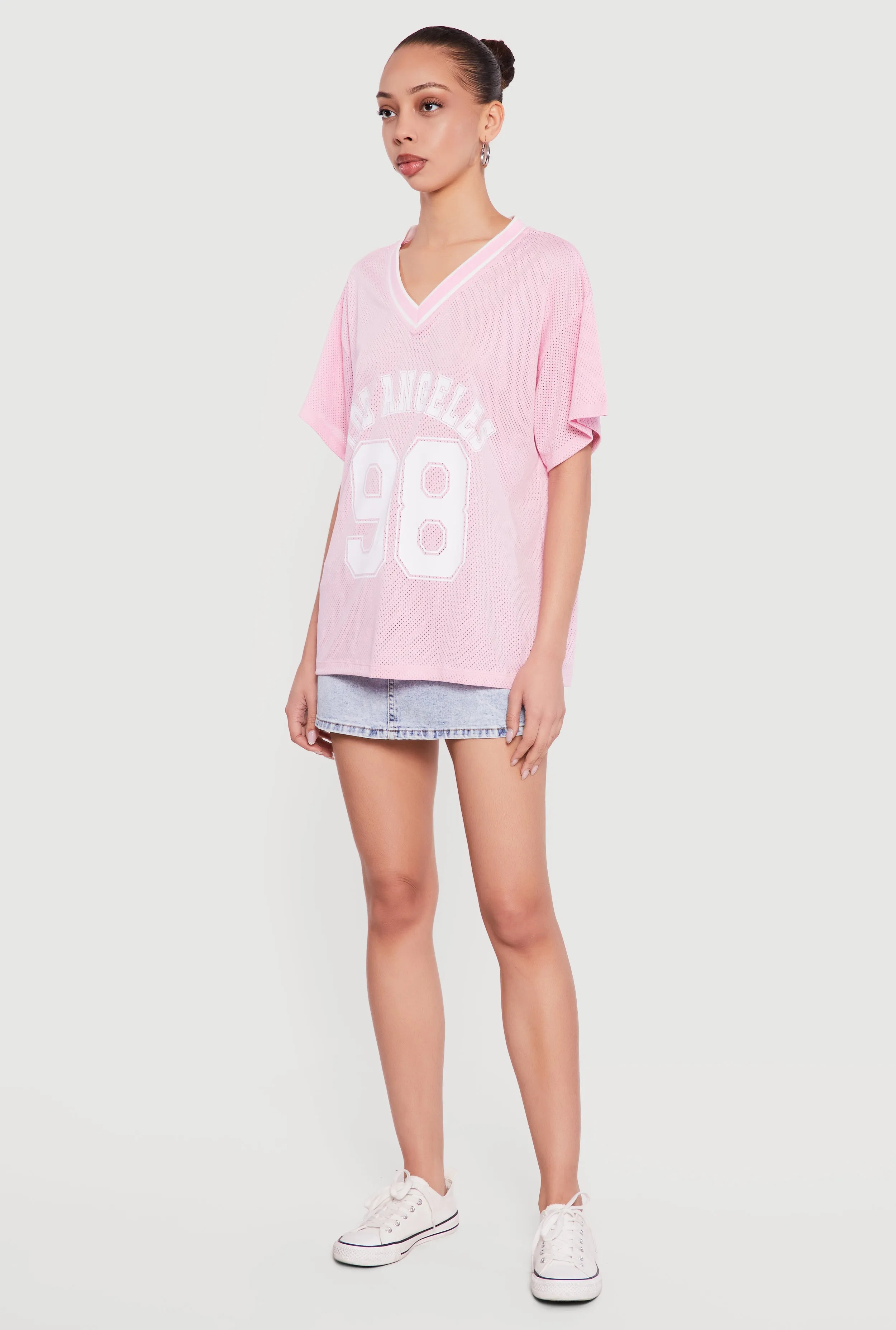 Los Angeles 98 Graphic Football Jersey sold by Rainbow product image thumbnail 3