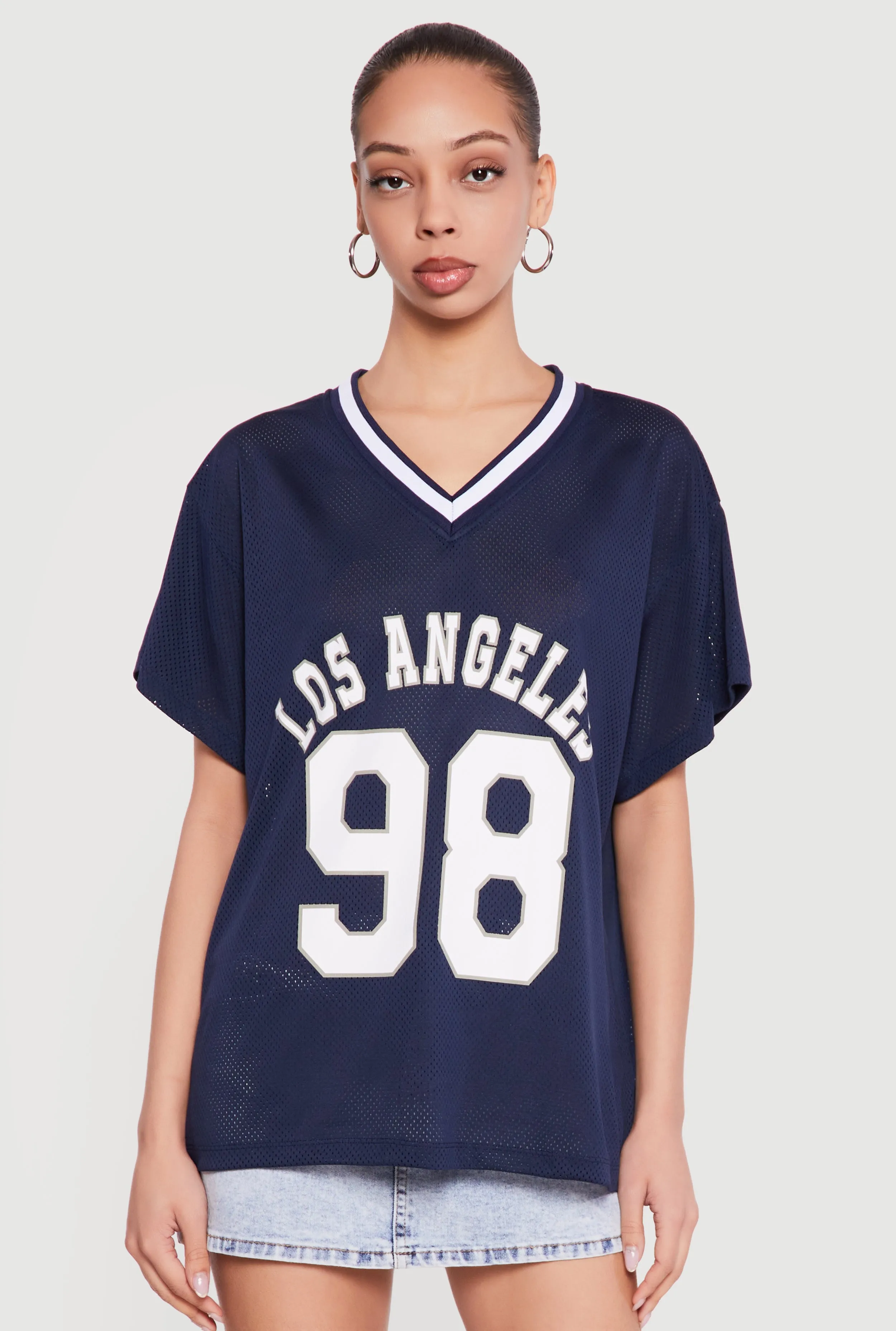 Los Angeles 98 Graphic Football Jersey sold by Rainbow product image thumbnail 2