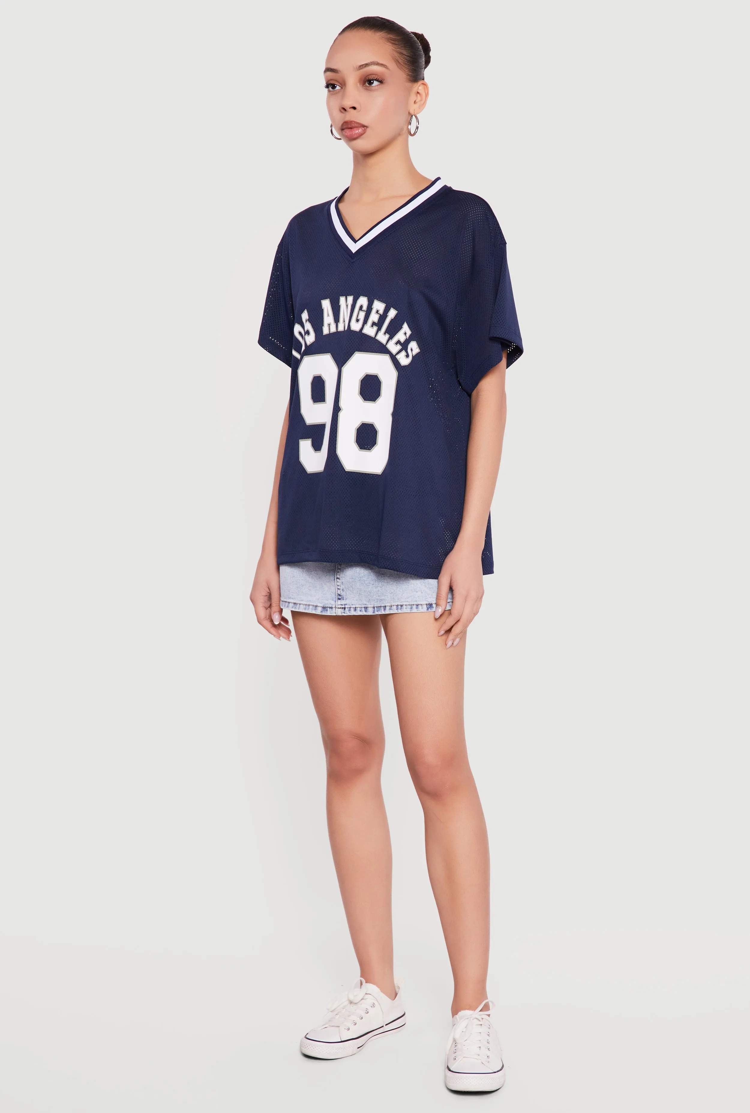 Los Angeles 98 Graphic Football Jersey sold by Rainbow product image thumbnail 3