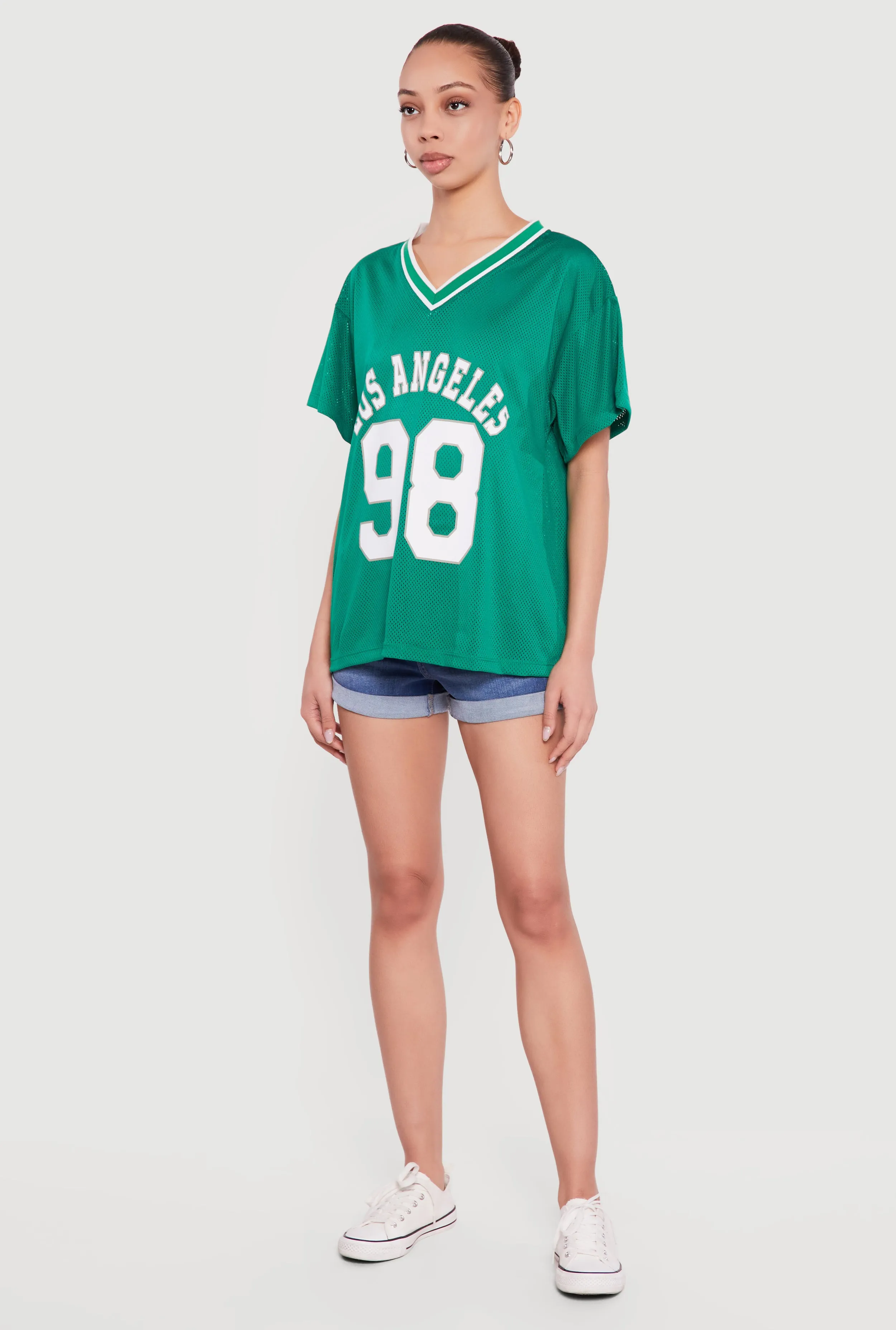 Los Angeles 98 Graphic Football Jersey sold by Rainbow product image thumbnail 3