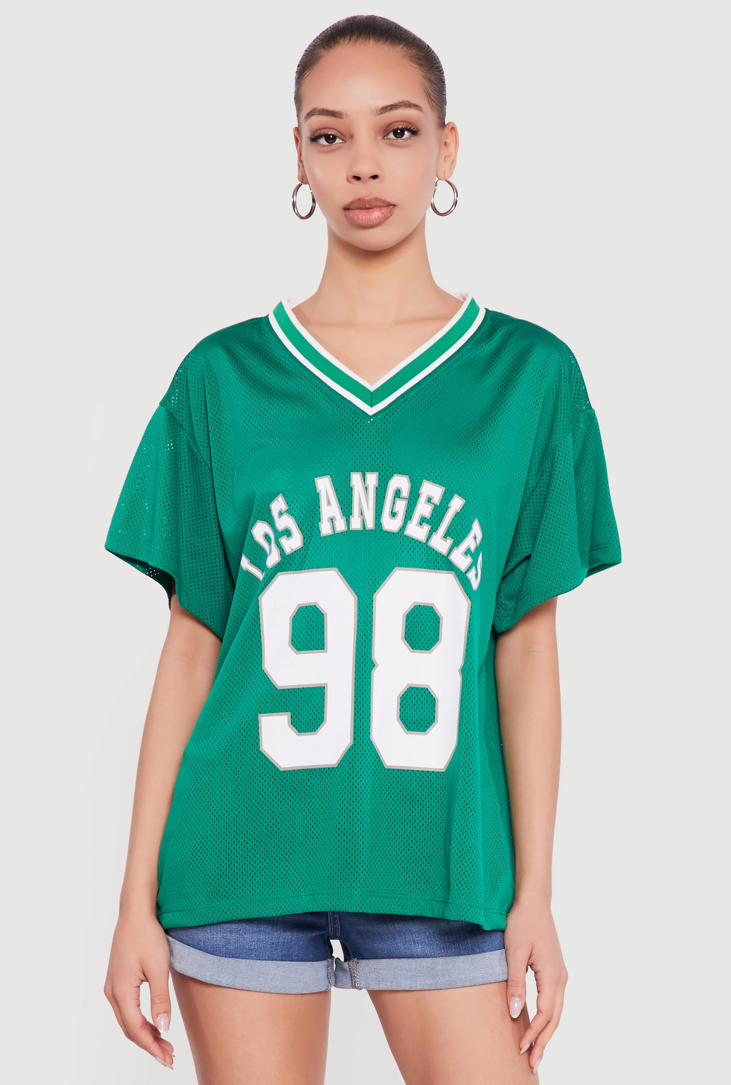 Los Angeles 98 Graphic Football Jersey sold by Rainbow product image thumbnail 2