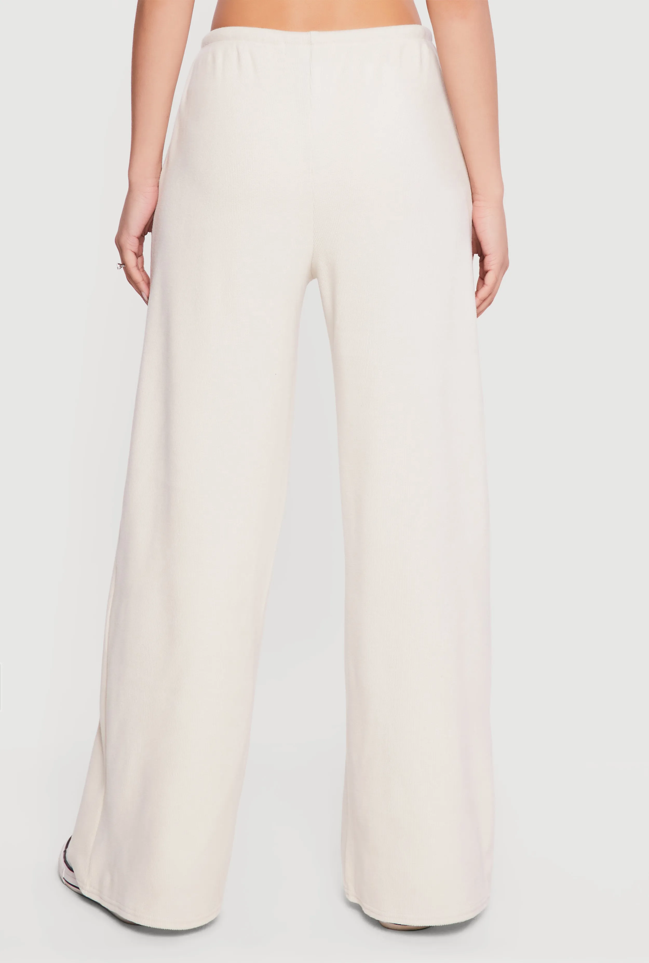 Brushed Knit Wide Leg Drawstring Pants sold by Rainbow product image thumbnail 5