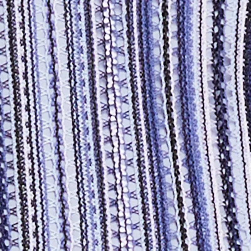 Plus Size Striped Pattern Sleeveless Mock Neck Top sold by Rainbow product image thumbnail 4