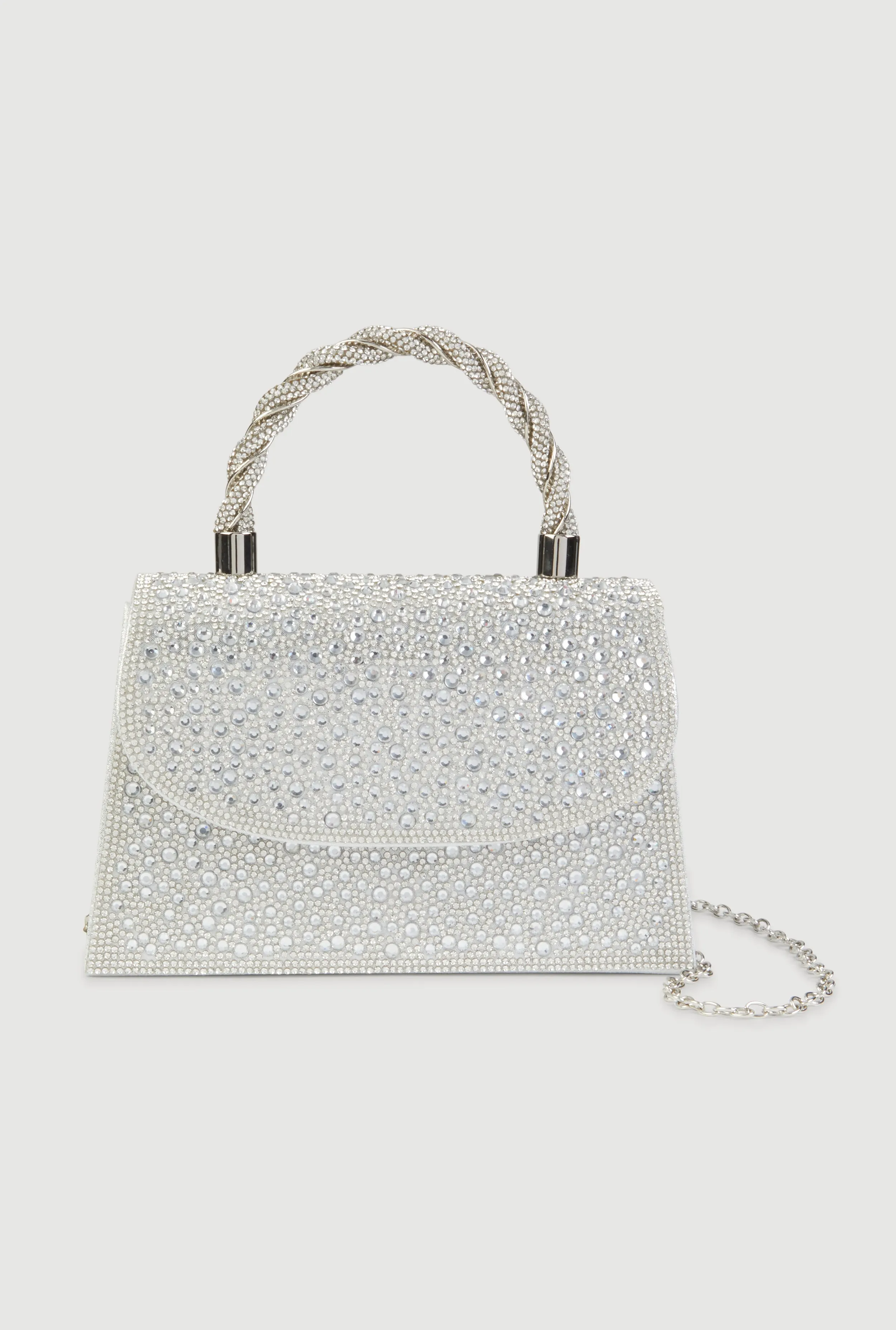 Rhinestone Top Handle Crossbody Bag sold by Rainbow