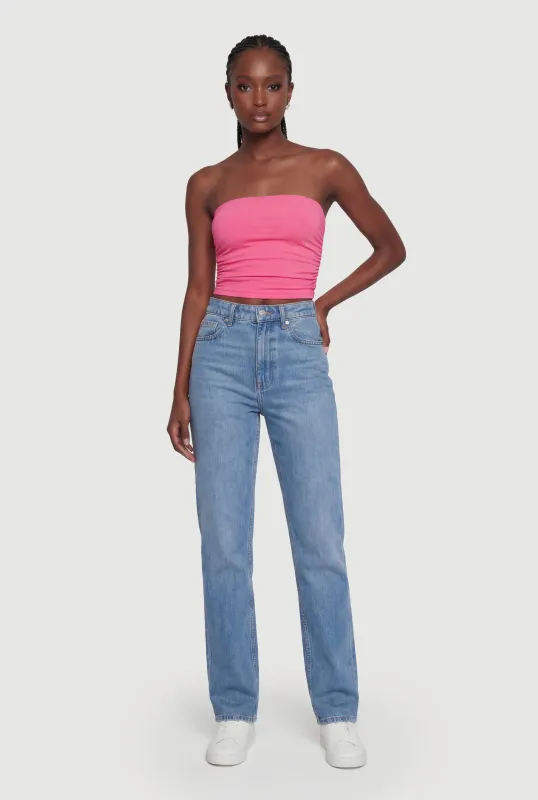 Tube Top with Ruching sold by Rainbow