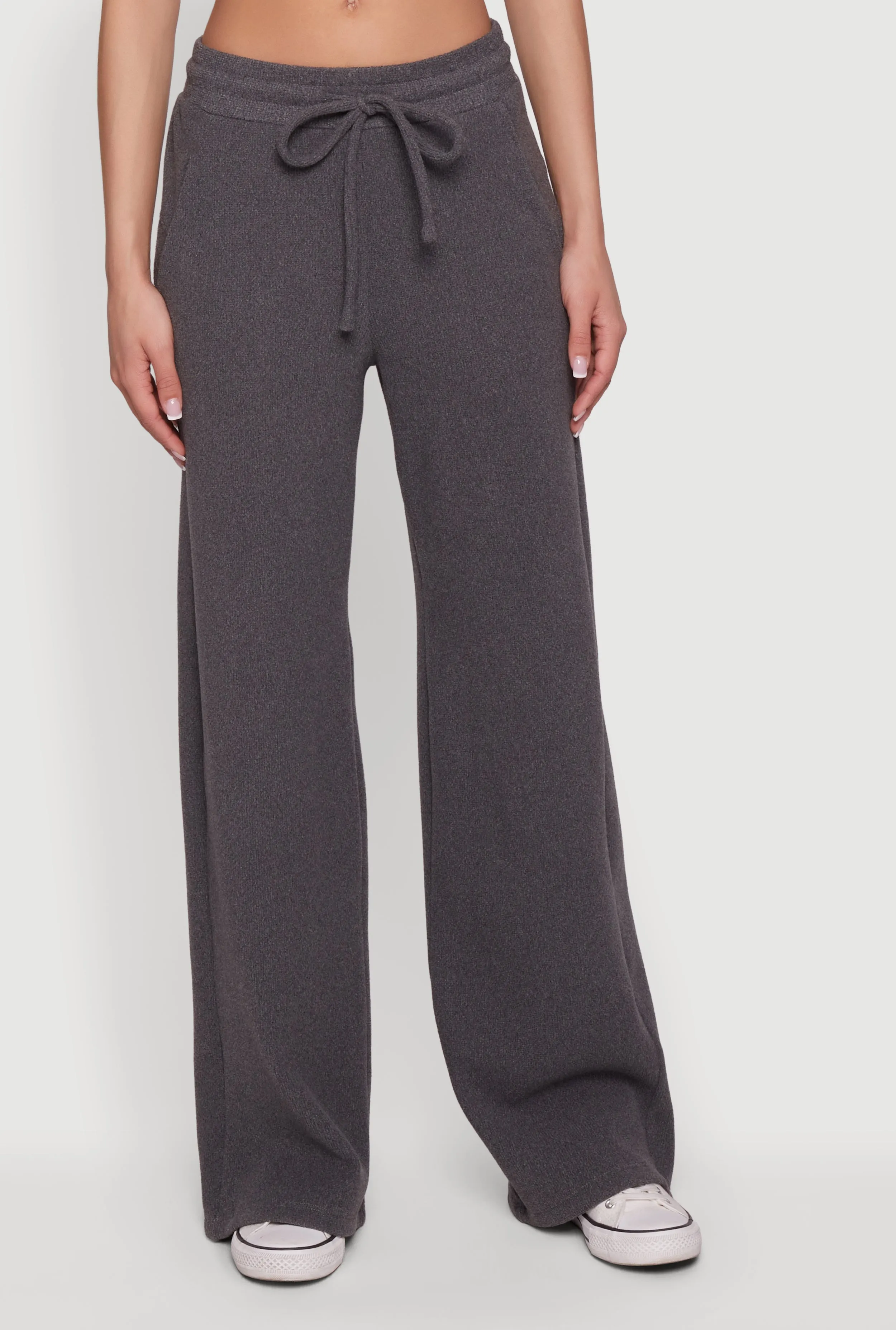 Waffle Knit Drawstring Waist Pants sold by Rainbow product image thumbnail 3