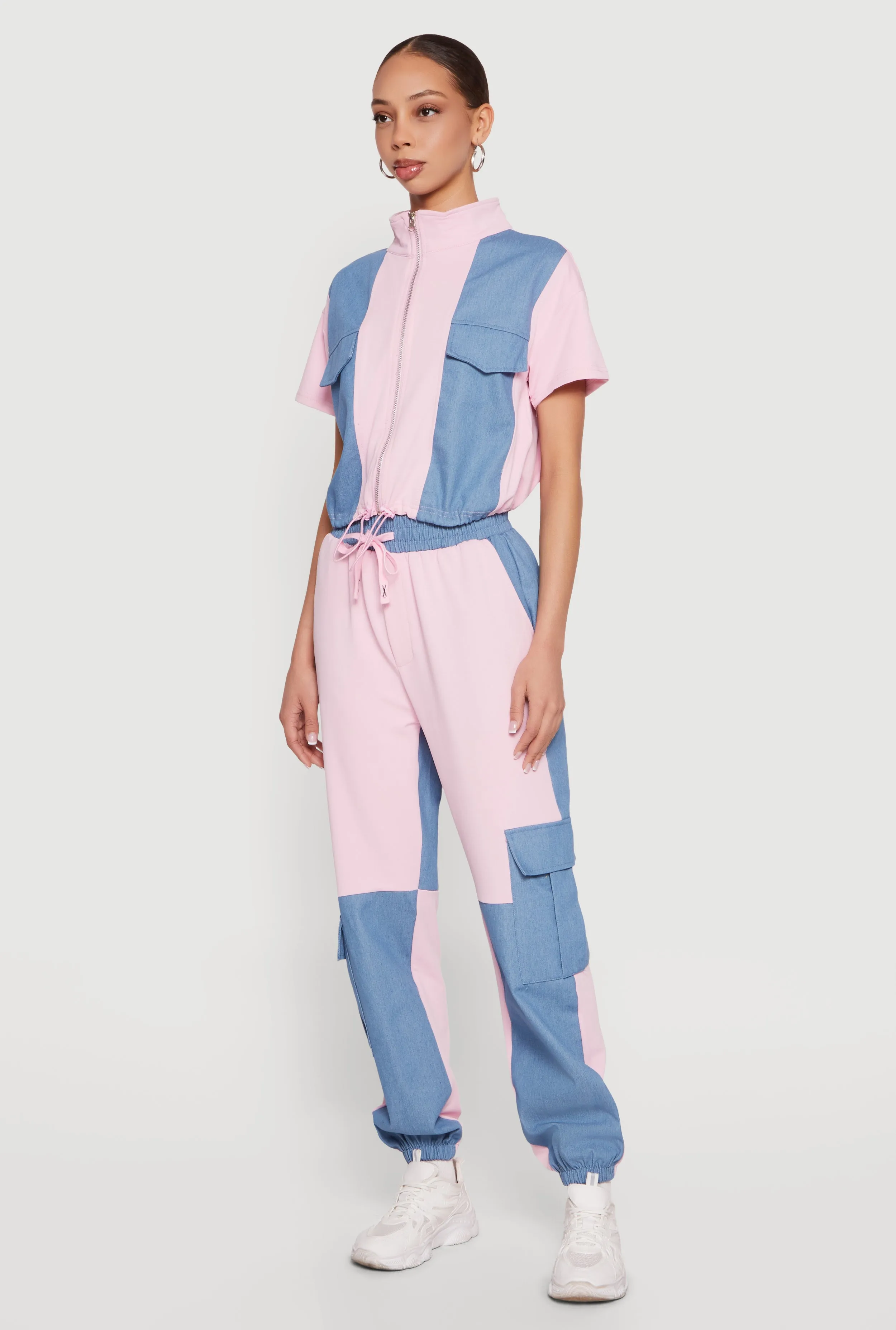 Denim Detail Cargo Joggers sold by Rainbow product image thumbnail 2