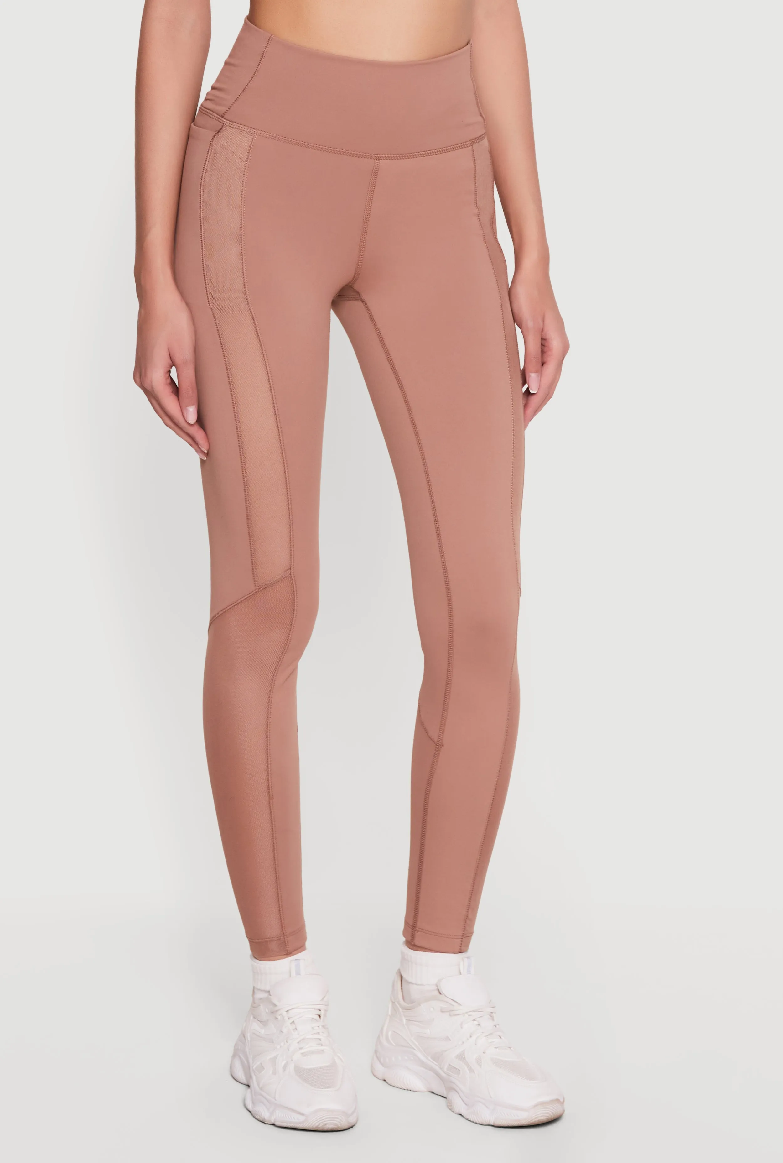 Mesh Detail Side Pocket Active Leggings sold by Rainbow product image thumbnail 3