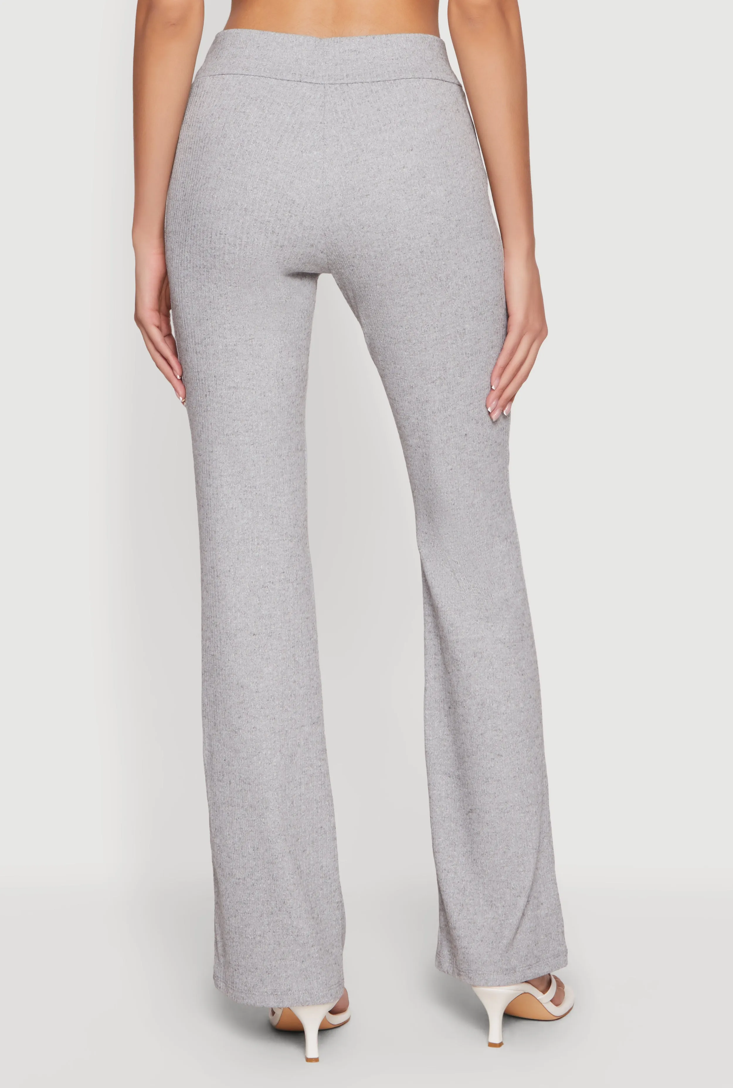 Ribbed Knit Straight Leg Pull On Pants sold by Rainbow product image thumbnail 5