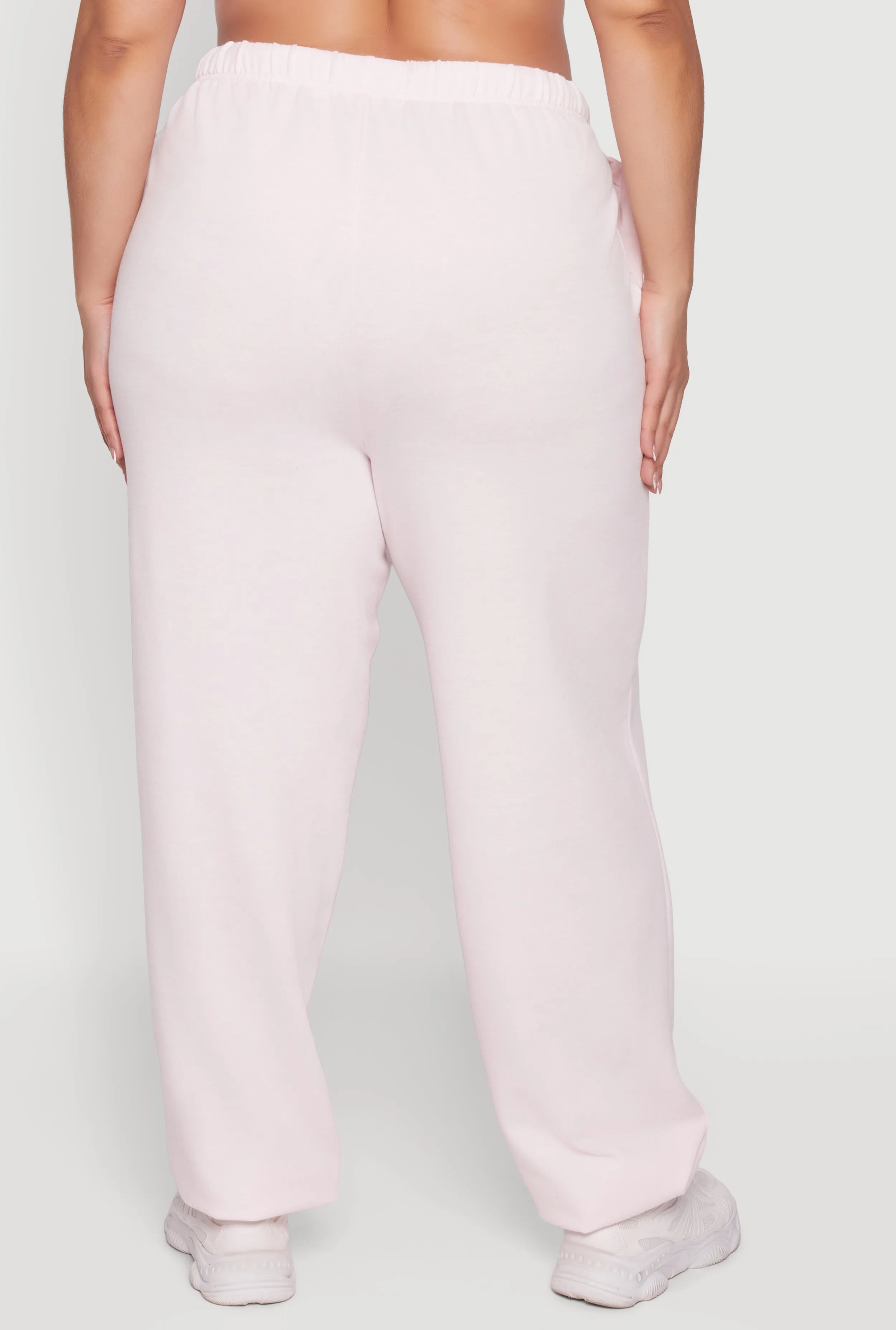 Plus Size High Waisted Drawstring Waist Sweatpants sold by Rainbow product image thumbnail 5