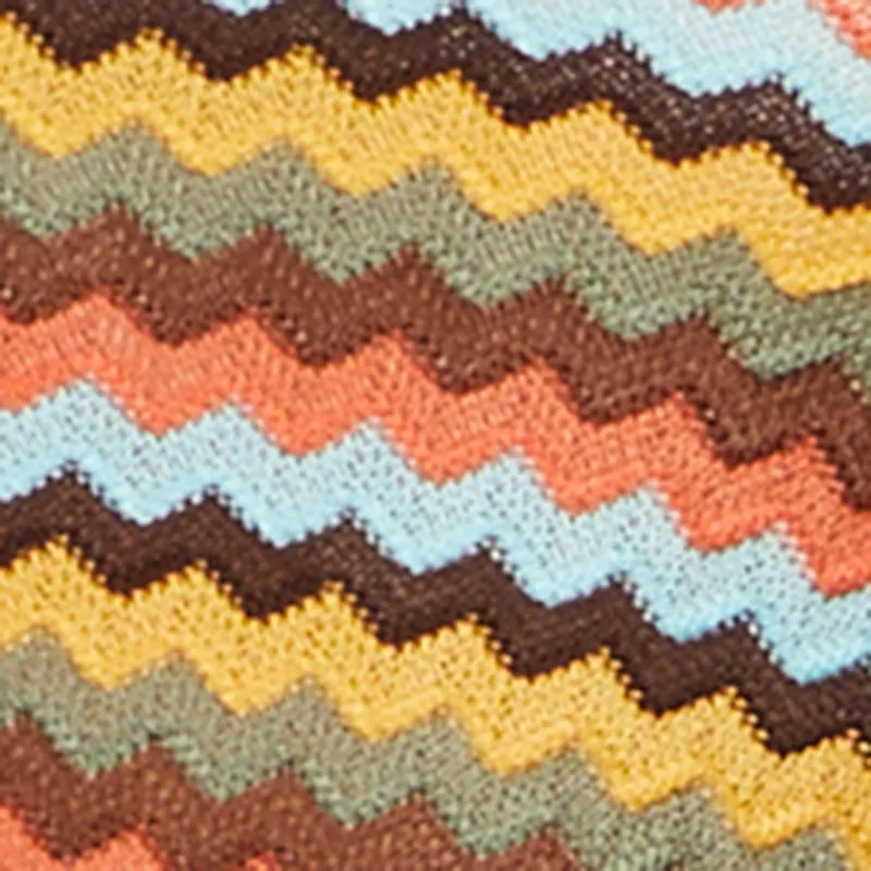 Plus Size Chevron Striped High Waisted Pull On Pants sold by Rainbow product image thumbnail 4