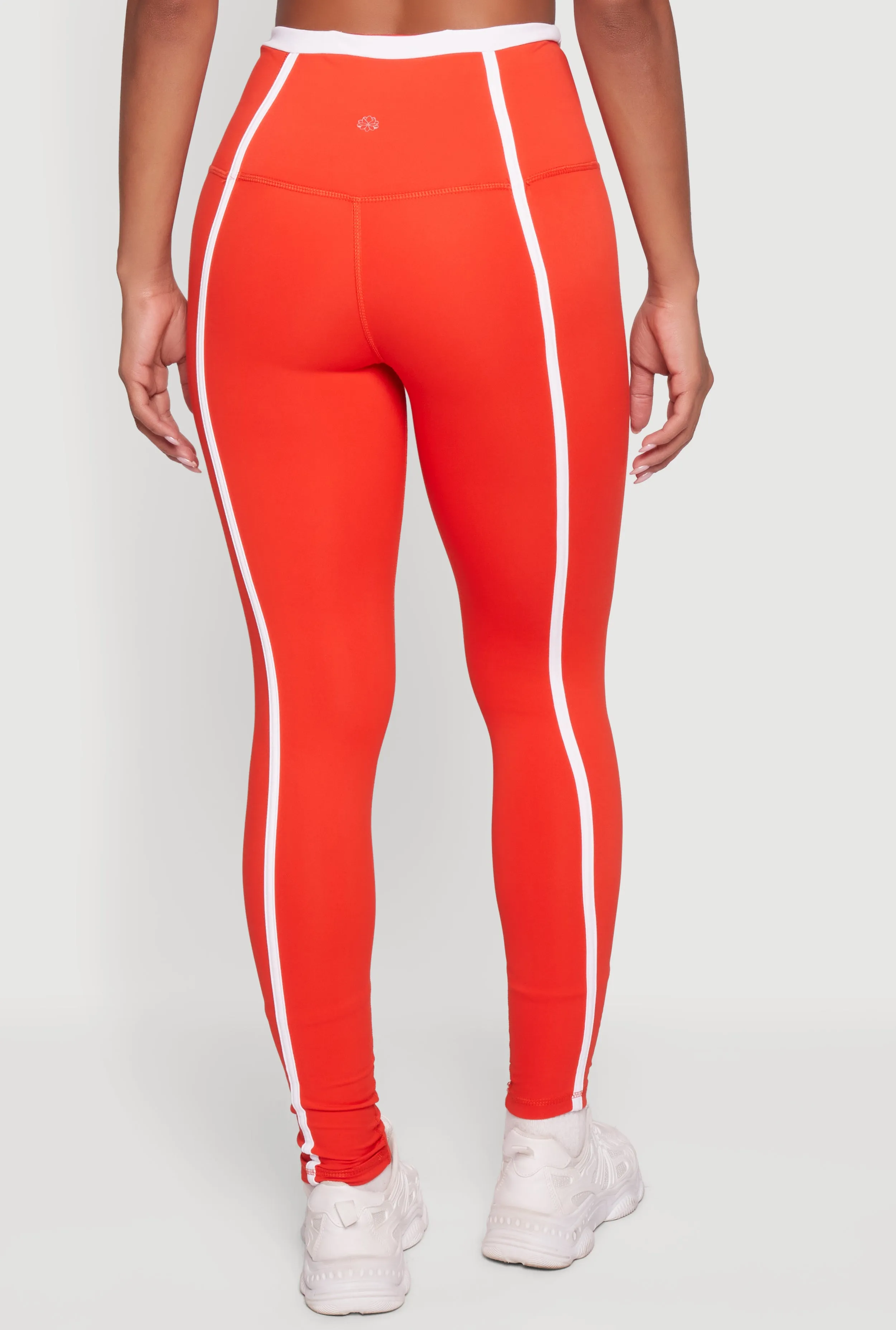 Contrast Trim Pipping Detail High Waisted Leggings sold by Rainbow product image thumbnail 5