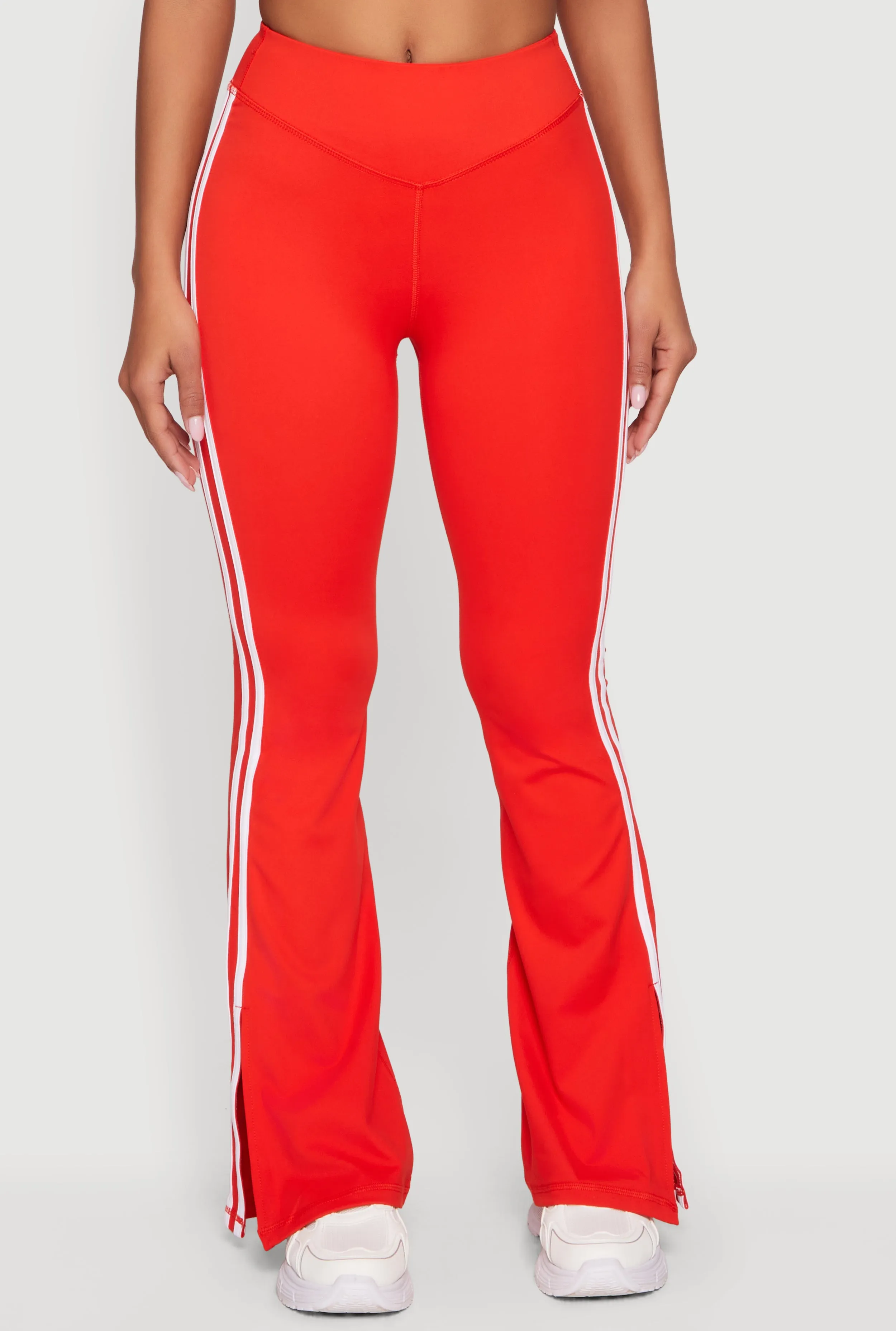 Varsity Stripe Detail Flare Leg Active Pants sold by Rainbow product image thumbnail 3