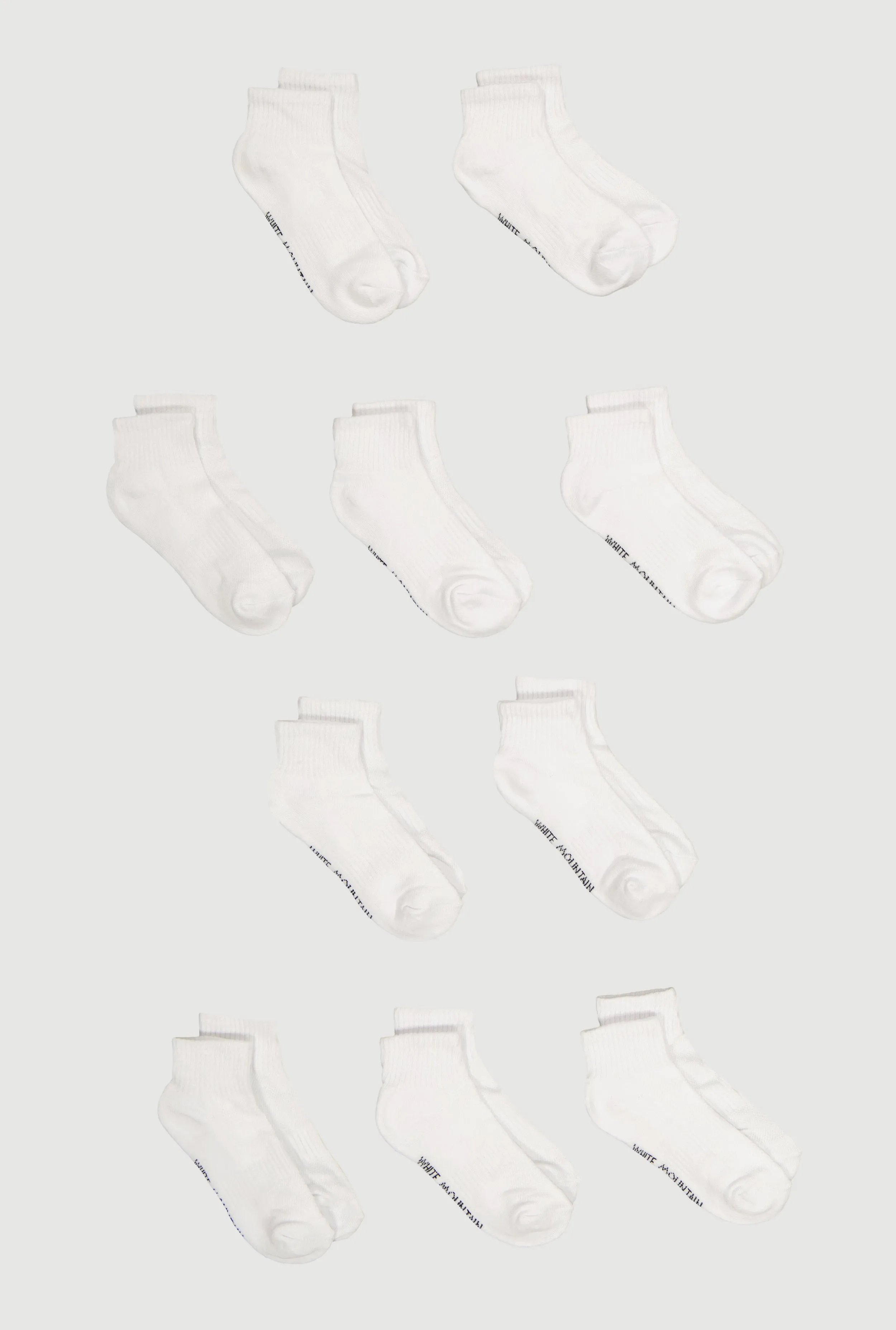 Performance Quarter Socks 10 Pack Size 4-10 sold by Rainbow product image thumbnail 2
