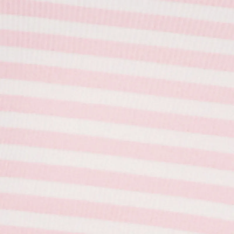 Striped Square Neck Pajama Top and Shorts Set sold by Rainbow product image thumbnail 3