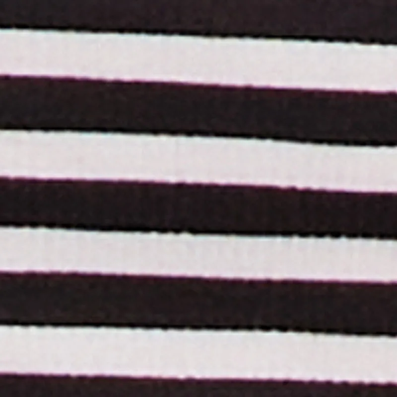 Striped Square Neck Pajama Top and Shorts Set sold by Rainbow product image thumbnail 3