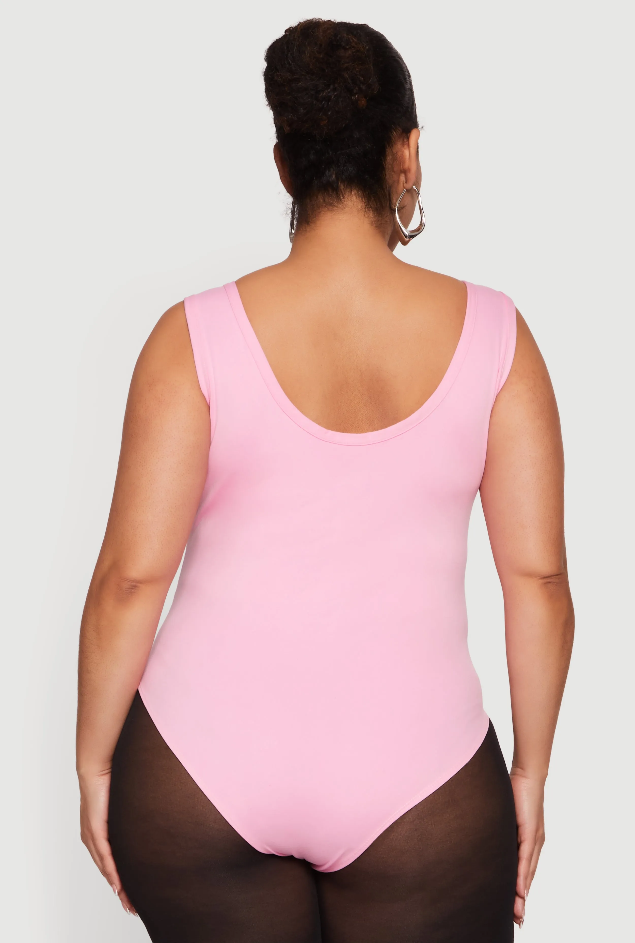 Plus Size Love Graphic Sleeveless Bodysuit sold by Rainbow product image thumbnail 5