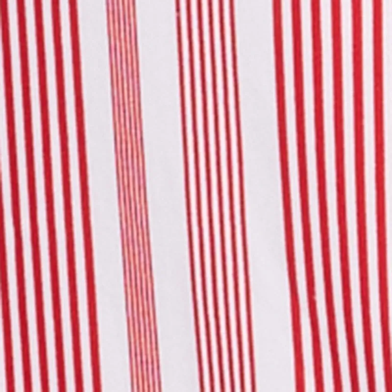 Plus Size Striped Tie Waist Belted Midi Polo Dress sold by Rainbow product image thumbnail 4