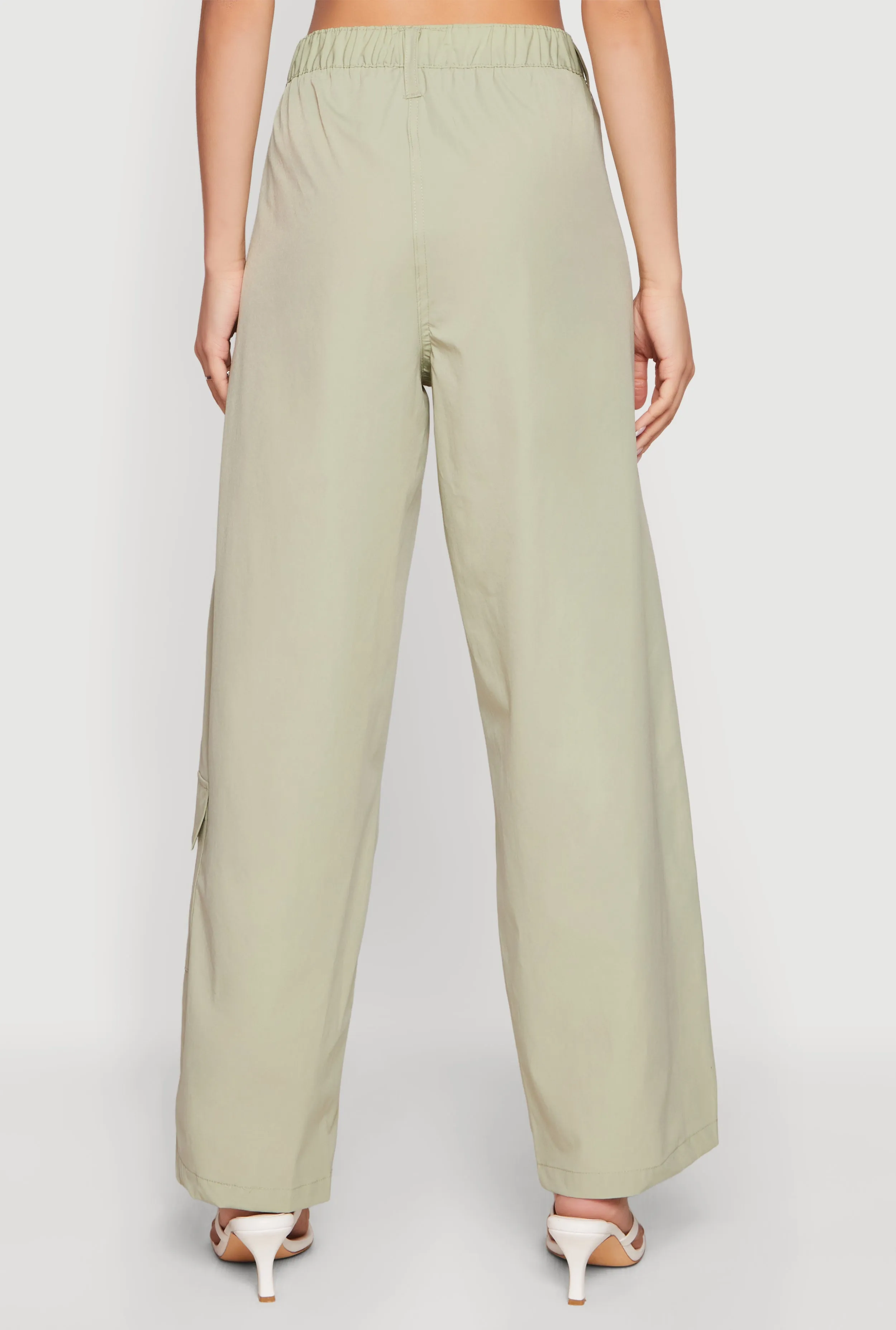 Wide Leg Cargo Pocket Pants sold by Rainbow product image thumbnail 5