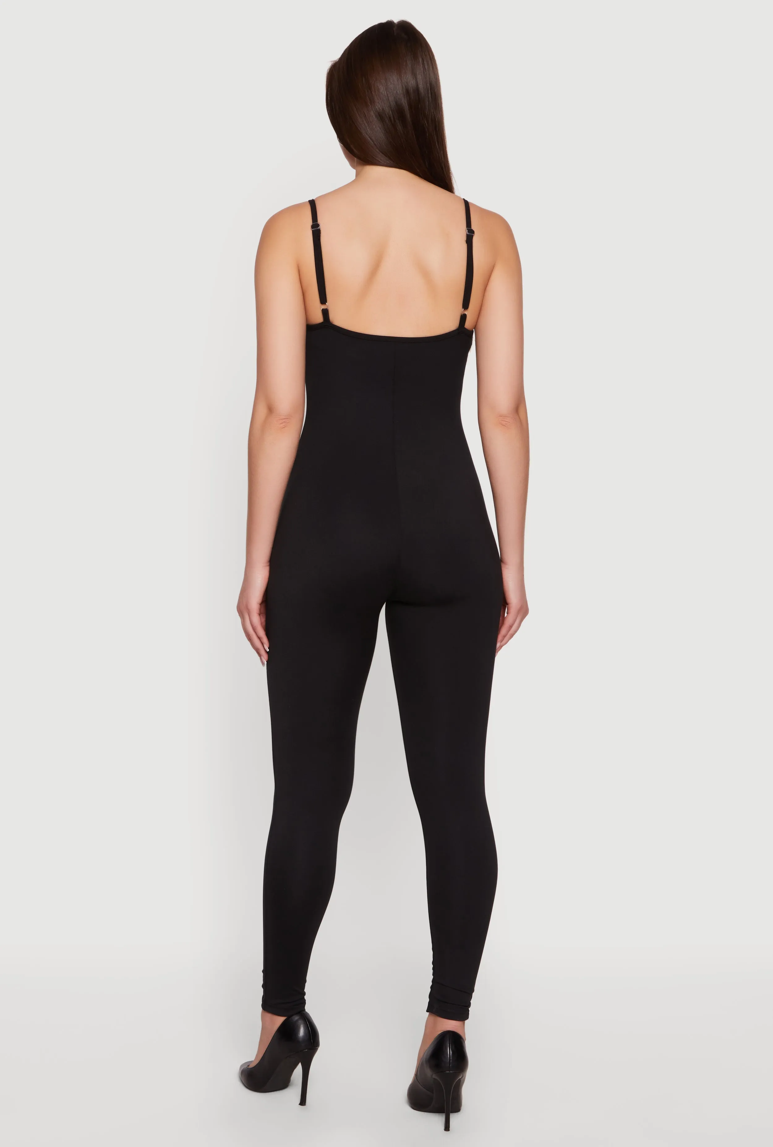 Solid Scoop Neck Cami Catsuit sold by Rainbow product image thumbnail 3