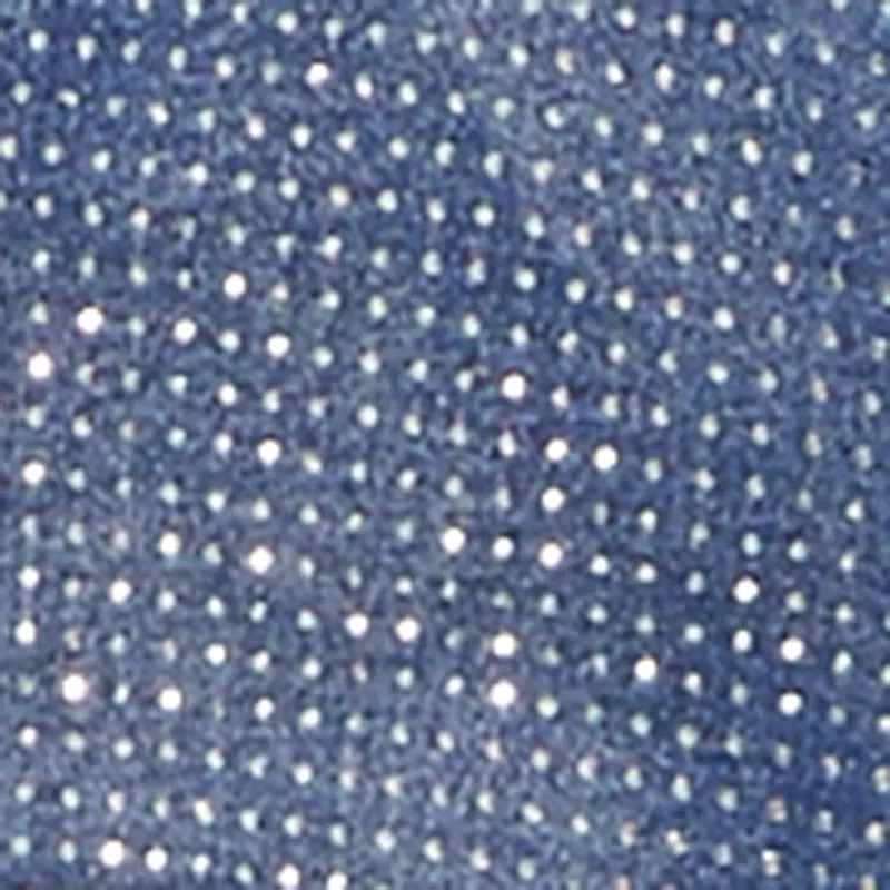 Plus Size Rhinestone Acid Wash Straight Leg Jeans sold by Rainbow product image thumbnail 4