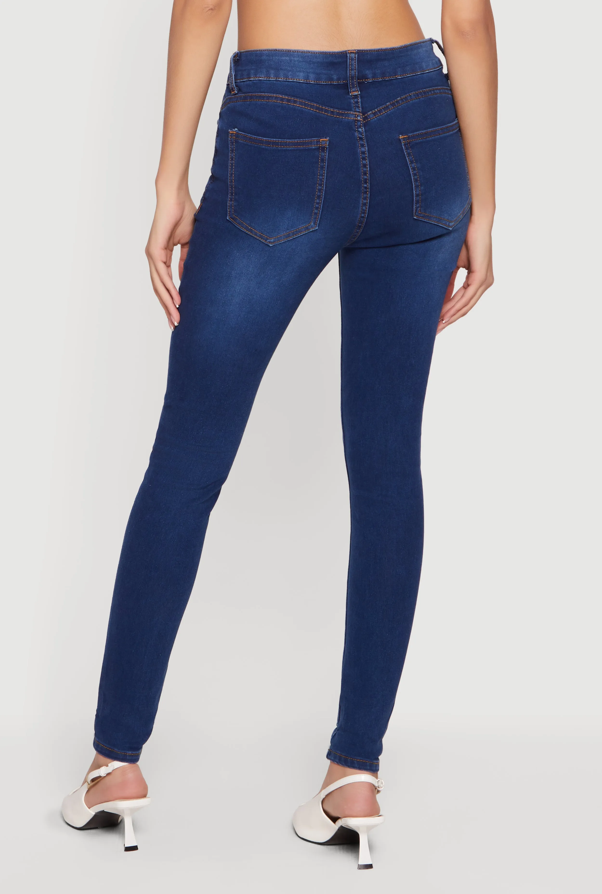 Skinny Jeans with Rolled Cuffs sold by Rainbow product image thumbnail 5