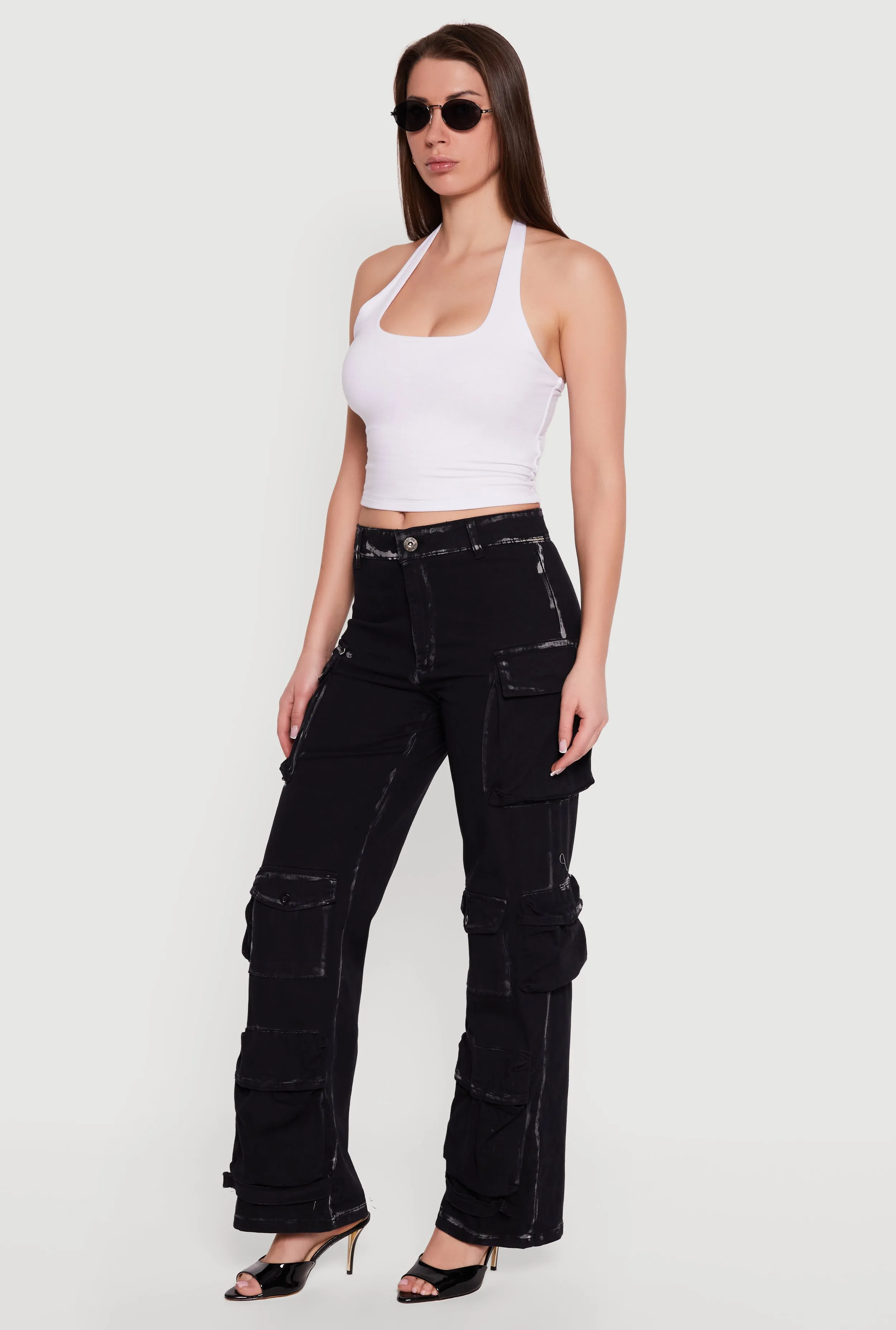 Twill Multi Pocket Cargo Pants sold by Rainbow product image thumbnail 2