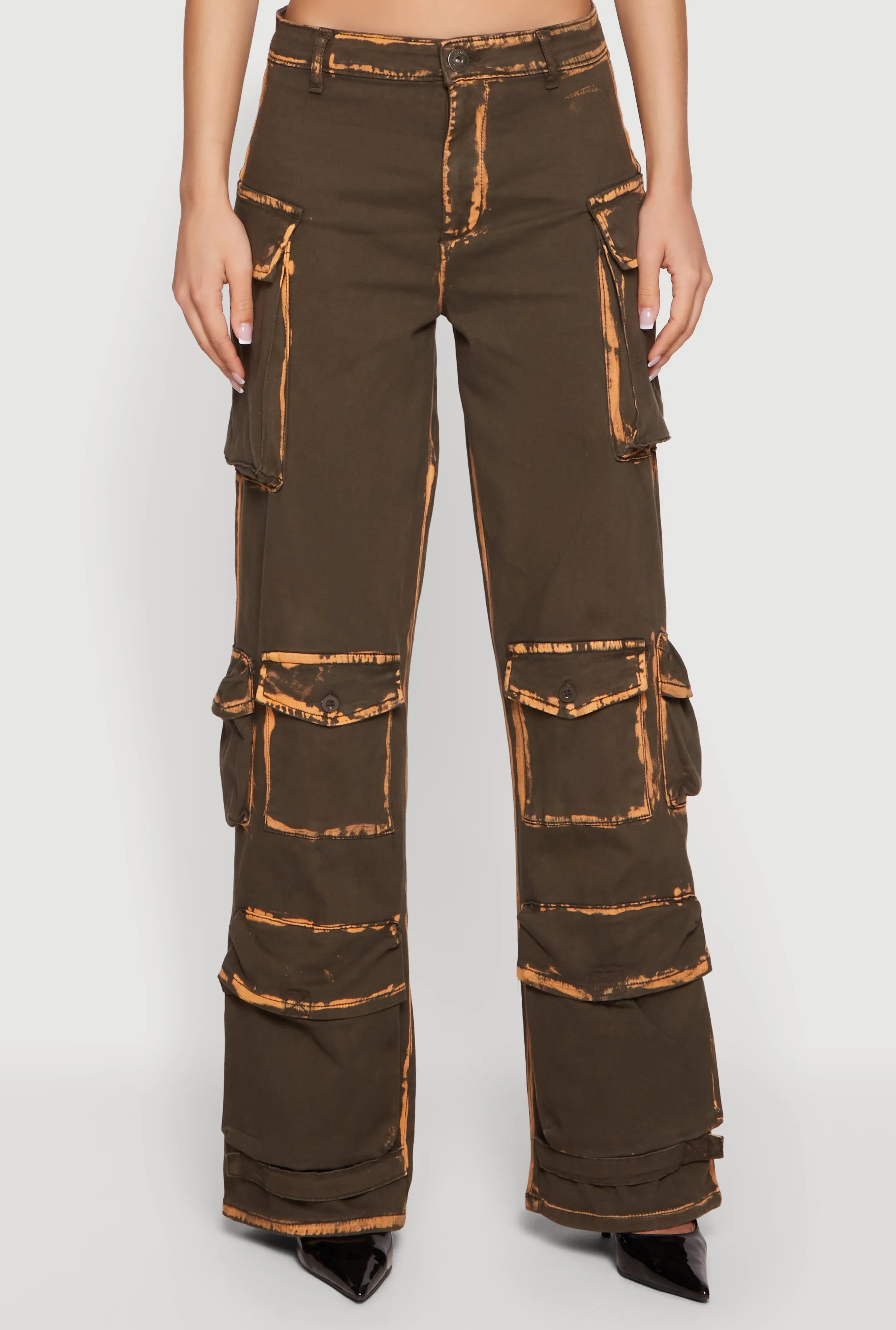 Twill Multi Pocket Cargo Pants sold by Rainbow product image thumbnail 3