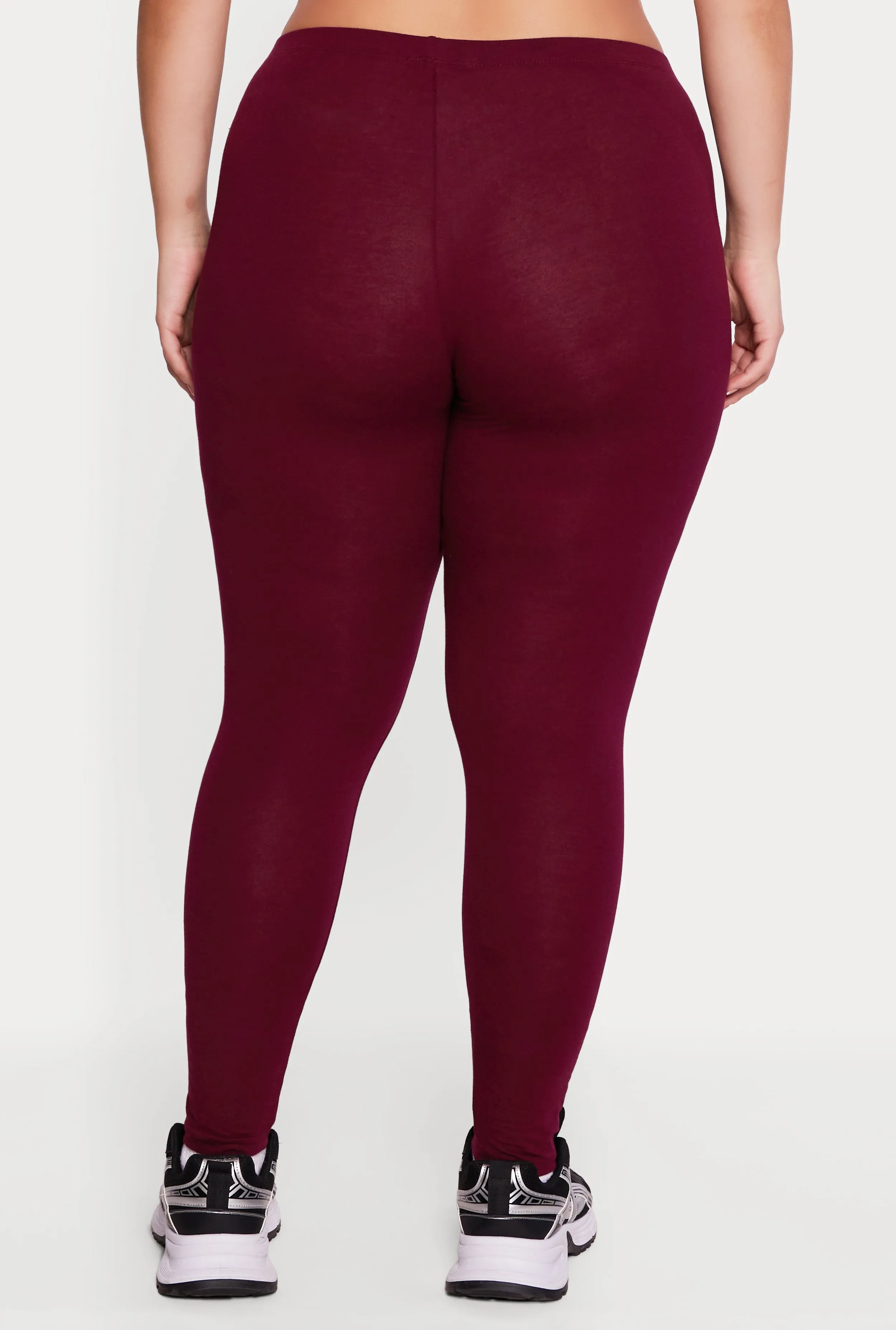 Plus Size Solid Leggings sold by Rainbow product image thumbnail 5