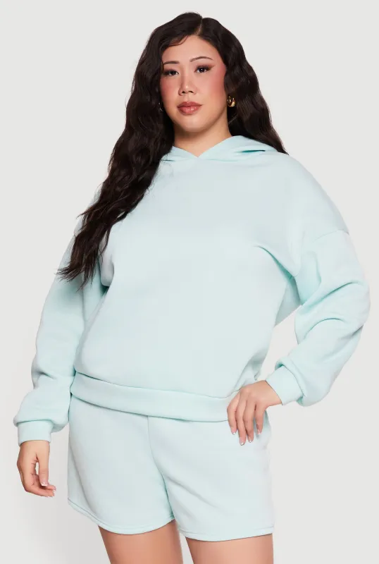 Plus Size Pullover Hoodie sold by Rainbow