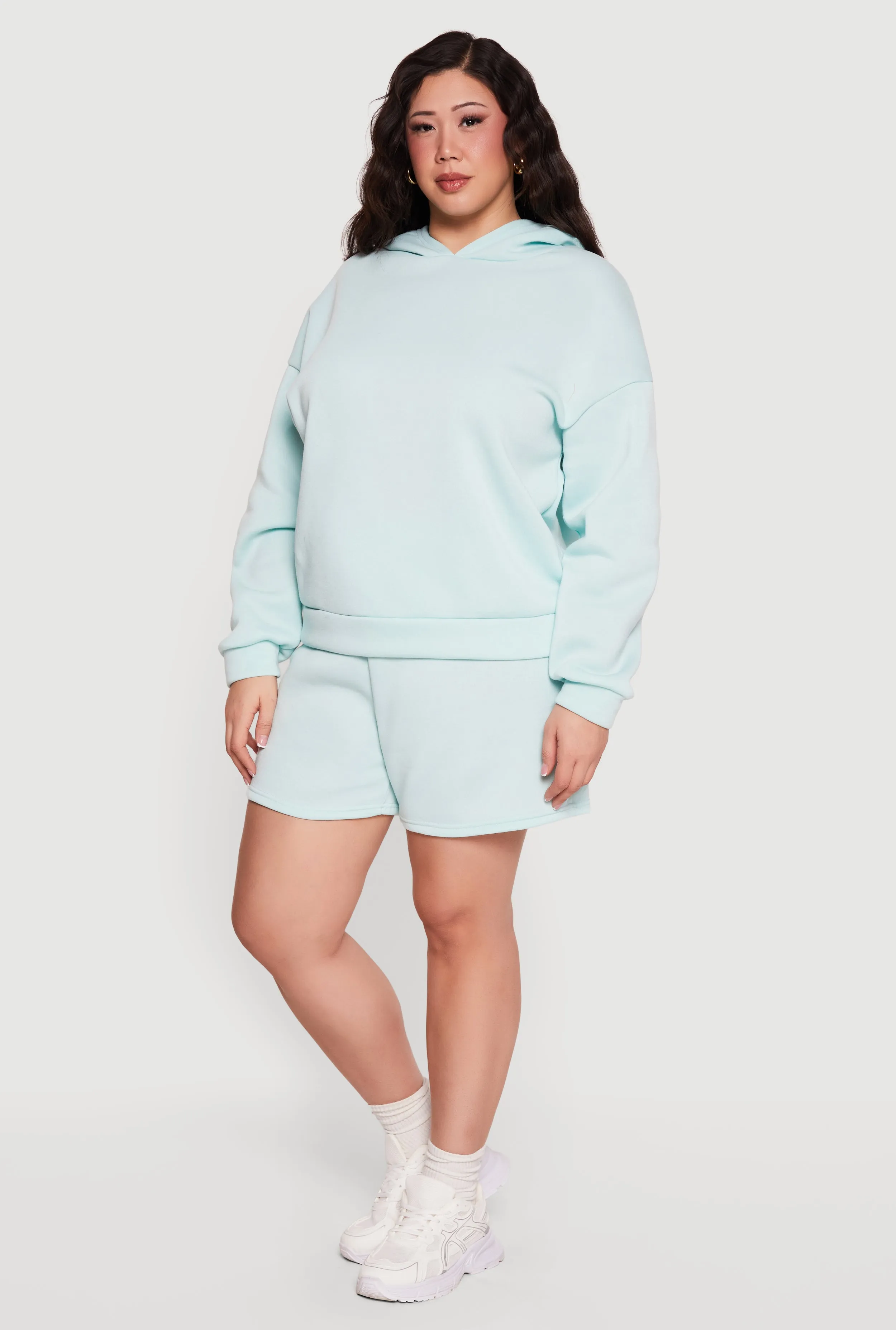 Plus Size Pullover Hoodie sold by Rainbow product image thumbnail 3