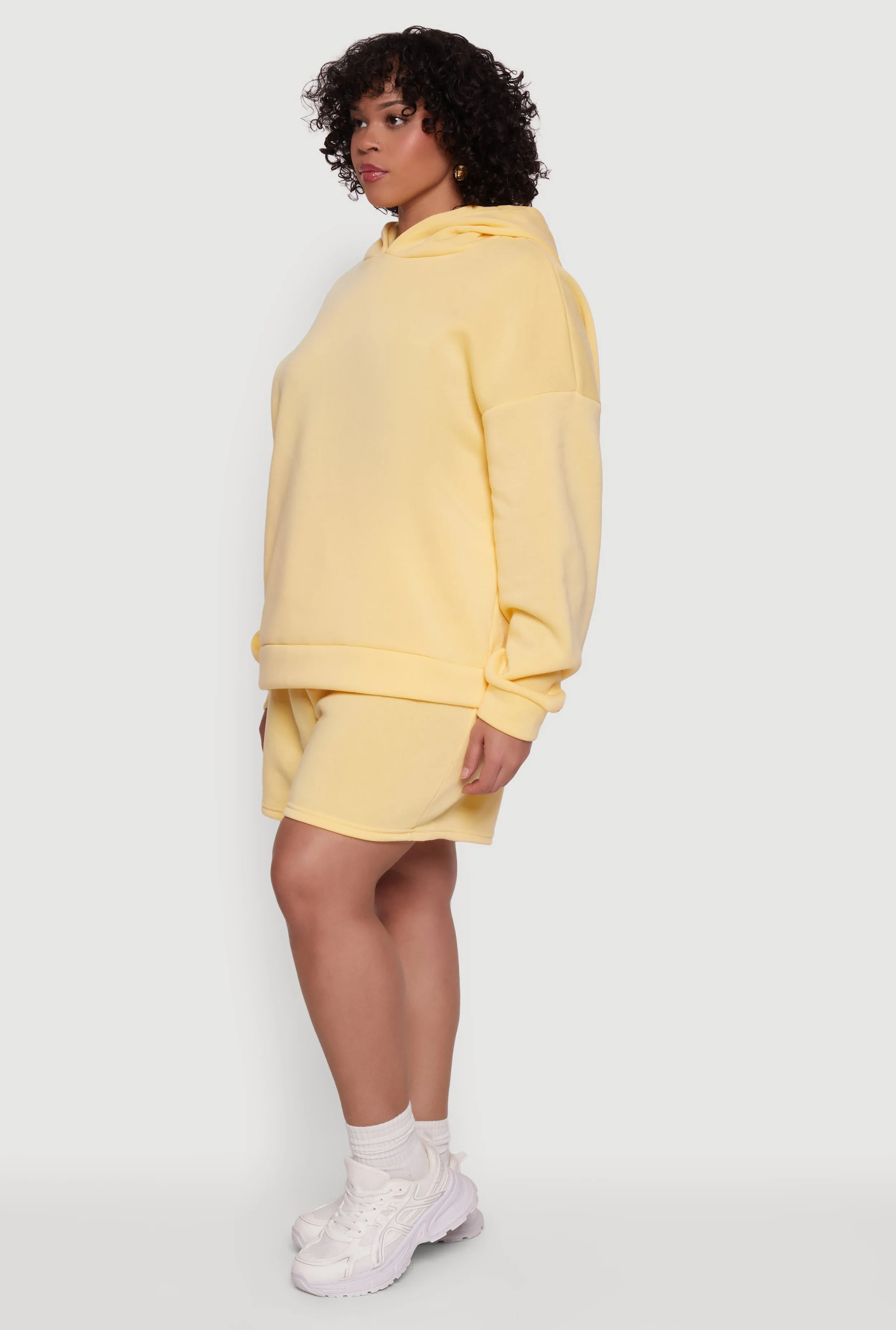 Plus Size Pullover Hoodie sold by Rainbow product image thumbnail 3