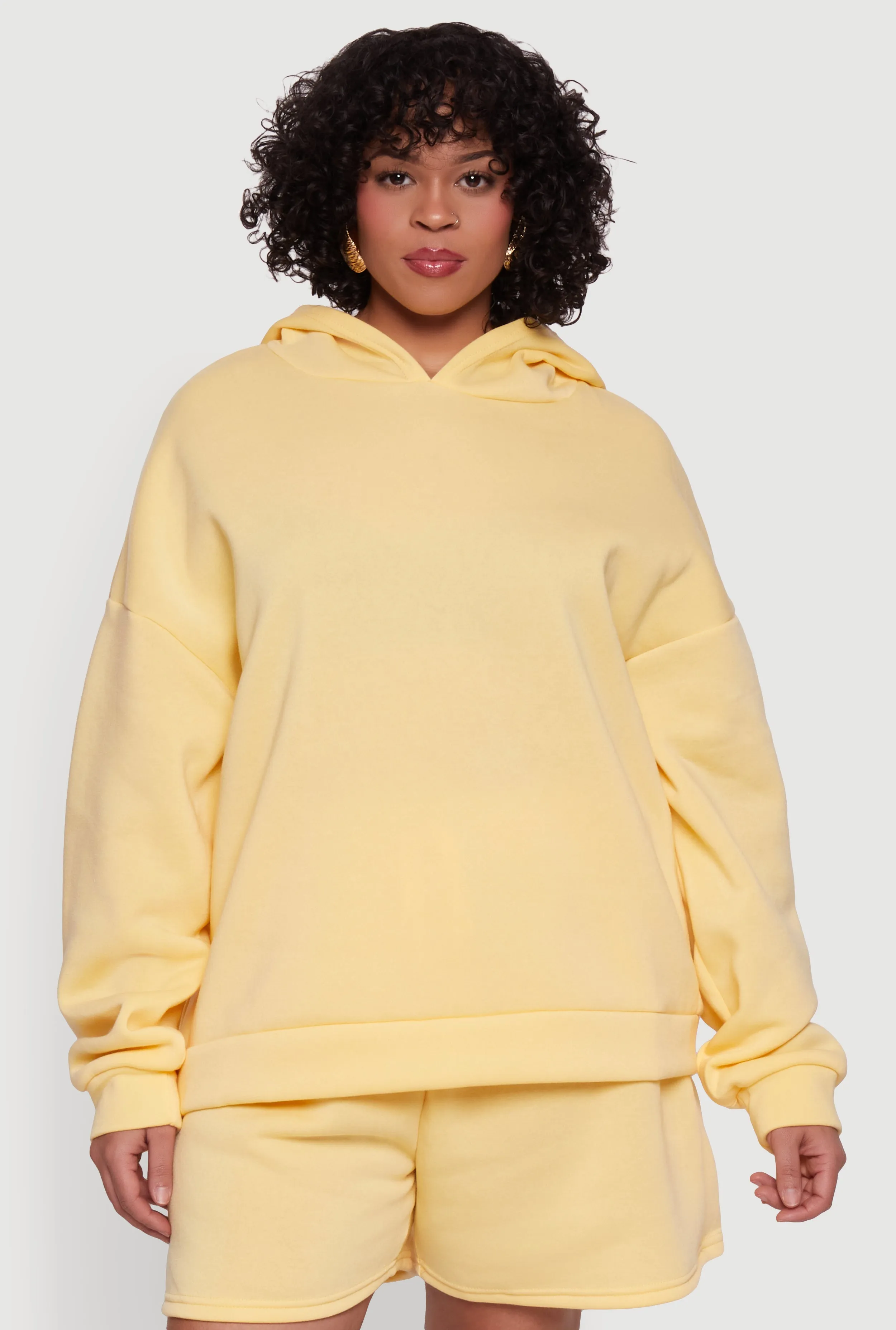 Plus Size Pullover Hoodie sold by Rainbow