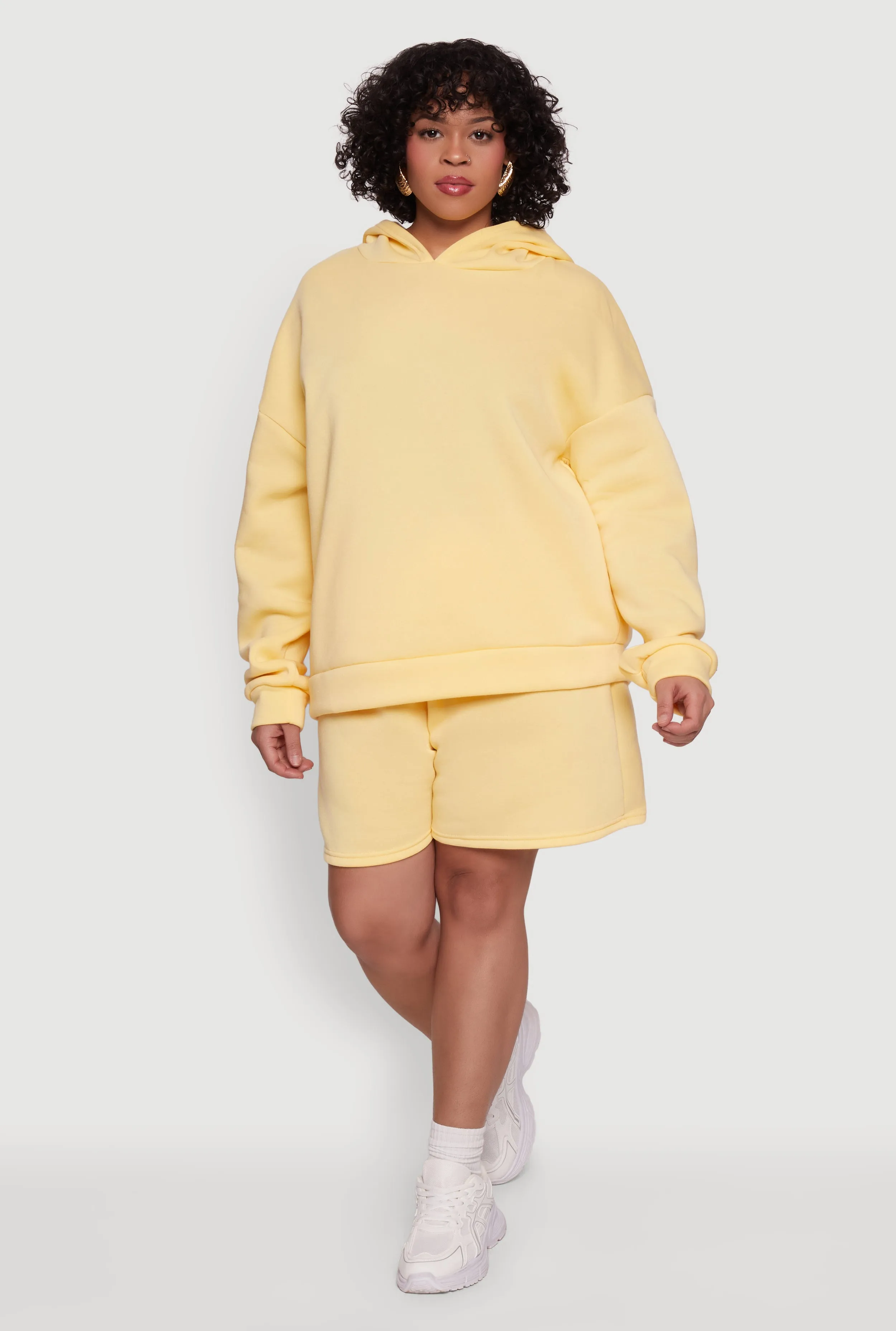 Plus Size Pullover Hoodie sold by Rainbow product image thumbnail 2