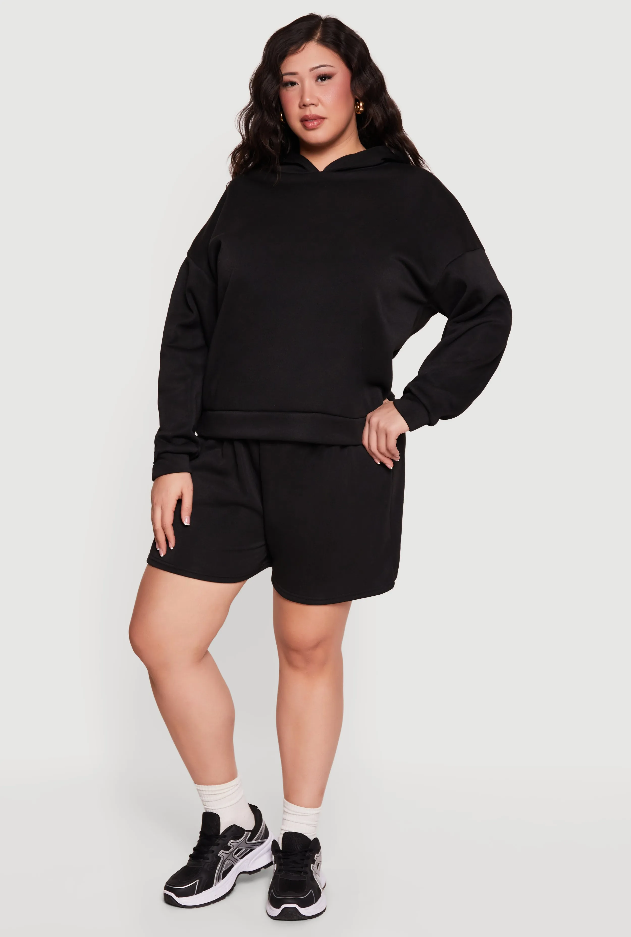 Plus Size Pullover Hoodie sold by Rainbow product image thumbnail 2