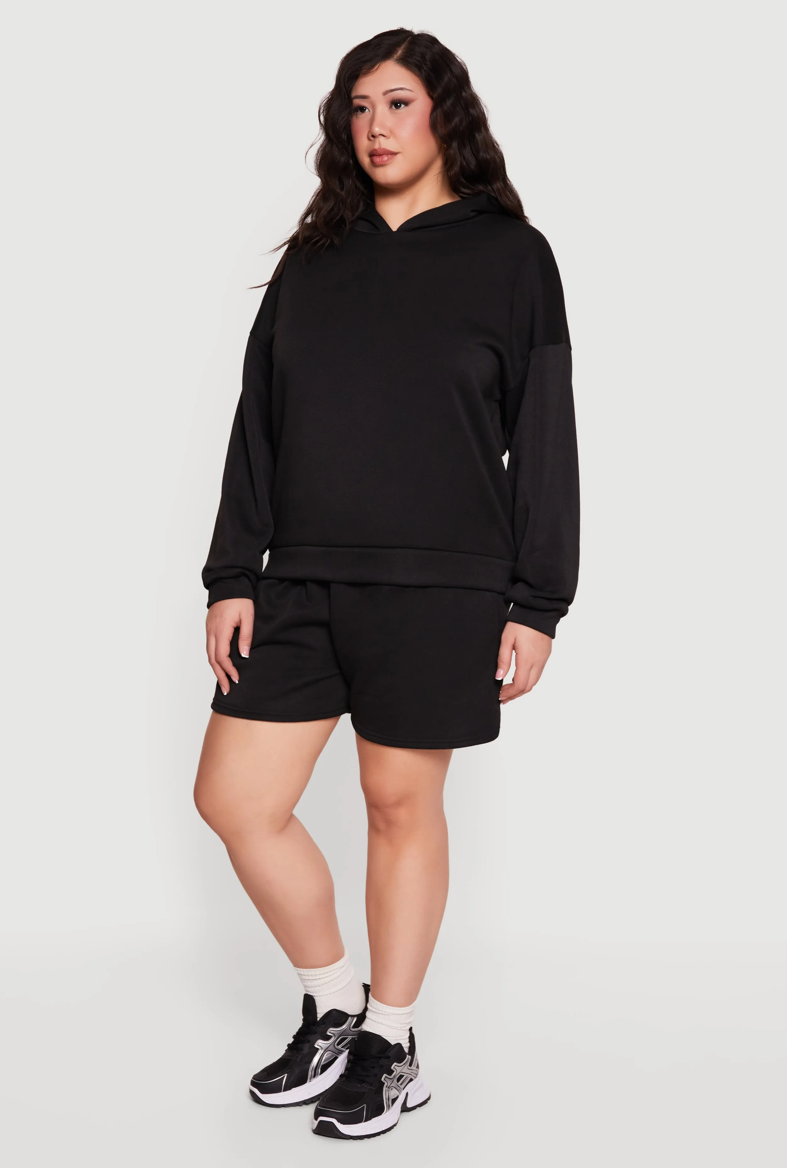 Plus Size Pullover Hoodie sold by Rainbow product image thumbnail 3