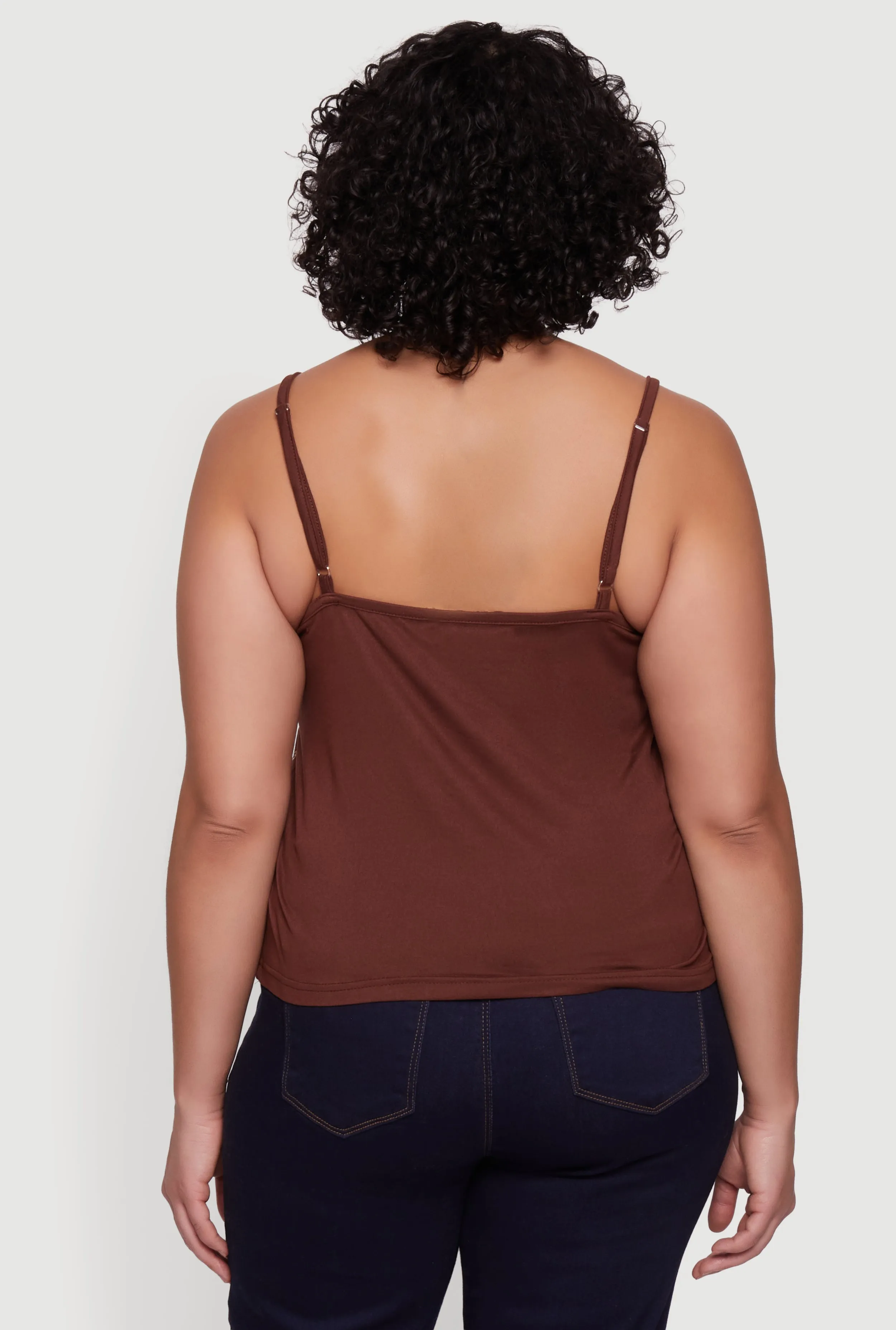 Plus Size Bandana Print Handkerchief Hem Cami Top sold by Rainbow product image thumbnail 5