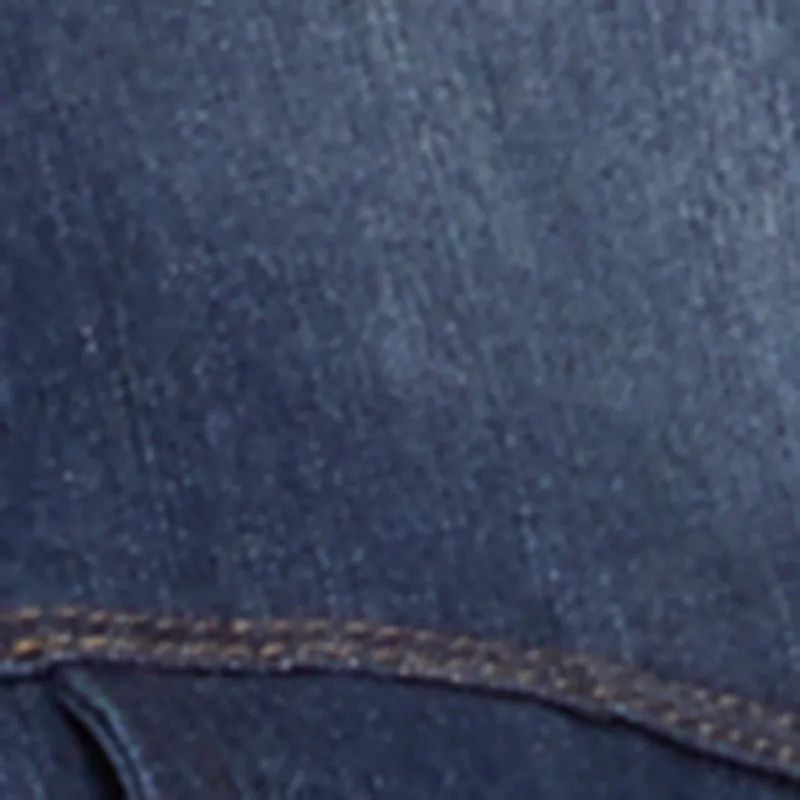 Plus Size Stone Wash Denim Cropped Button Front Jacket sold by Rainbow product image thumbnail 4