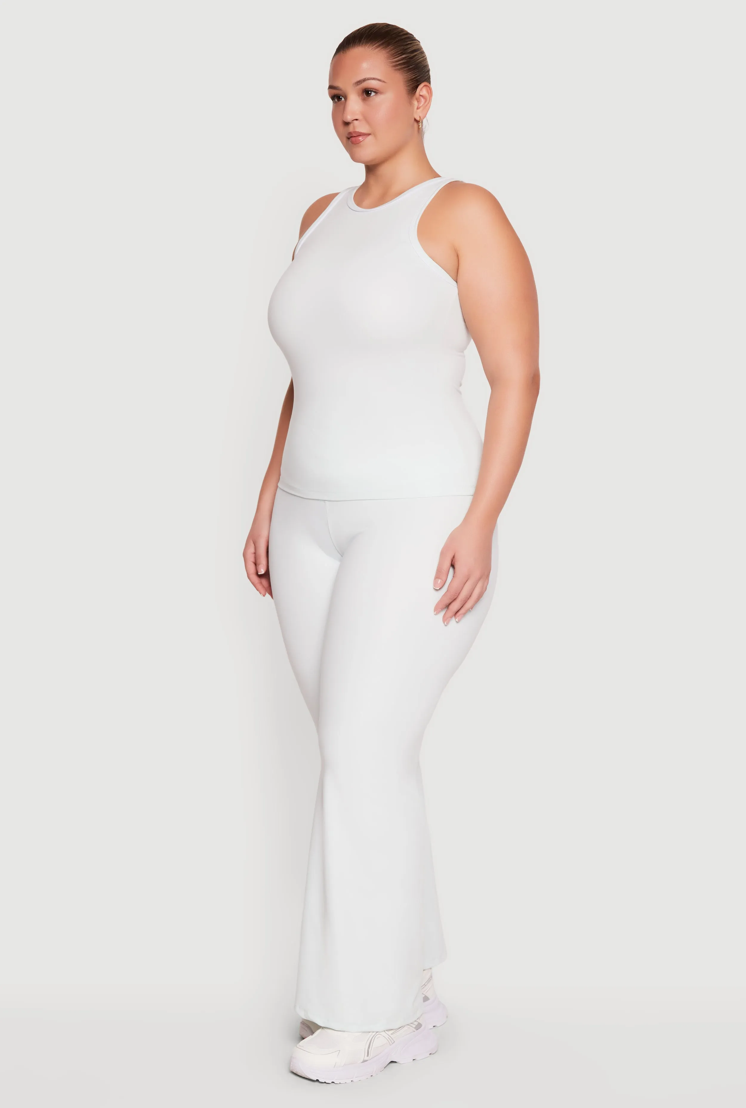 Plus Size Wide Leg Pants with Contrast Trim sold by Rainbow product image thumbnail 2