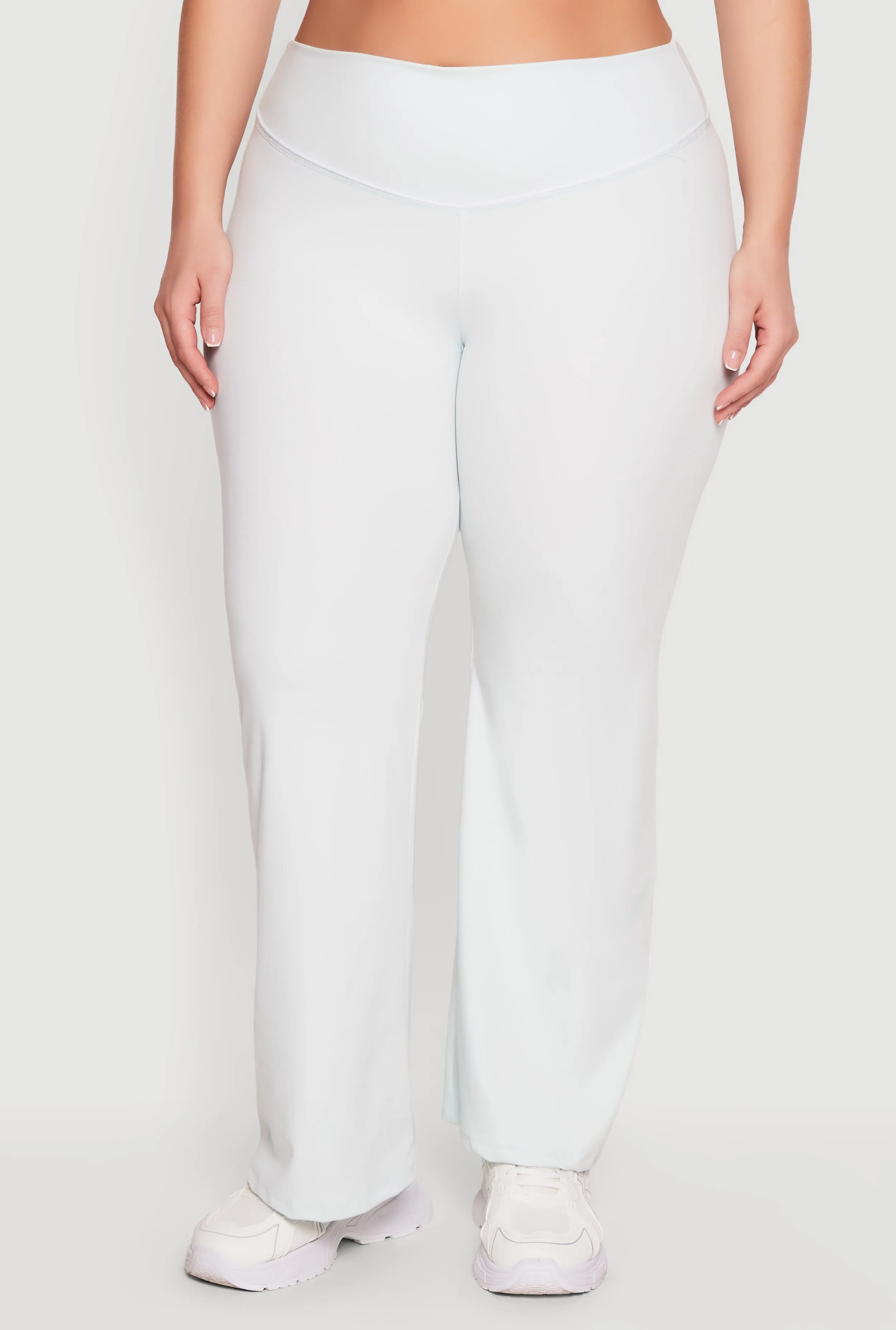 Plus Size Wide Leg Pants with Contrast Trim sold by Rainbow product image thumbnail 3