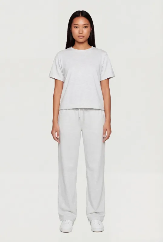 High Waisted Drawstring Pants made by Rainbow