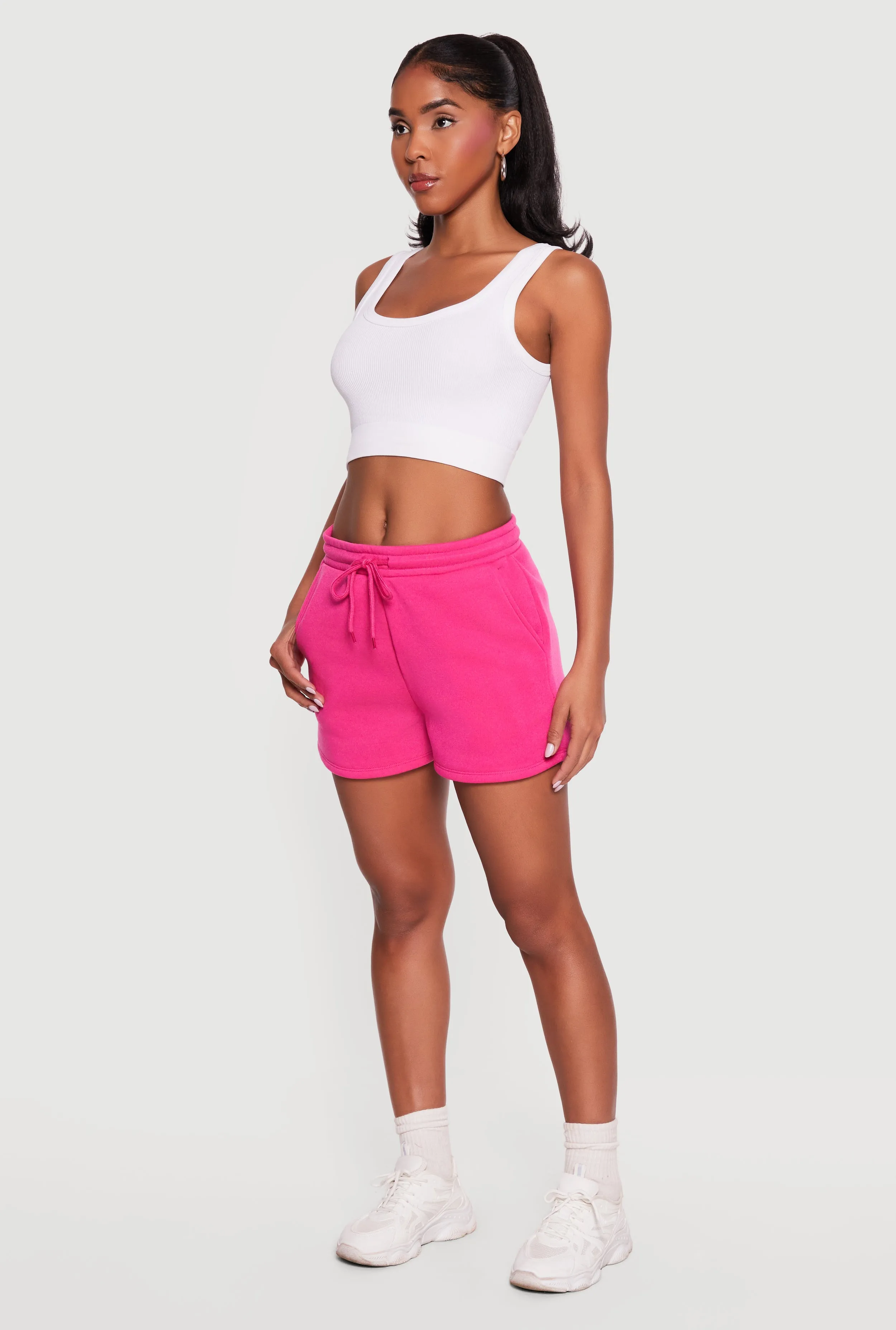 Drawstring Waist Sweatshorts sold by Rainbow product image thumbnail 2