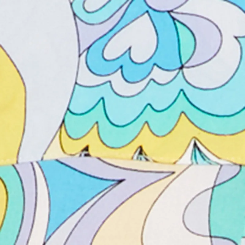 Abstract Floral Wide Leg Cami Jumpsuit sold by Rainbow product image thumbnail 4