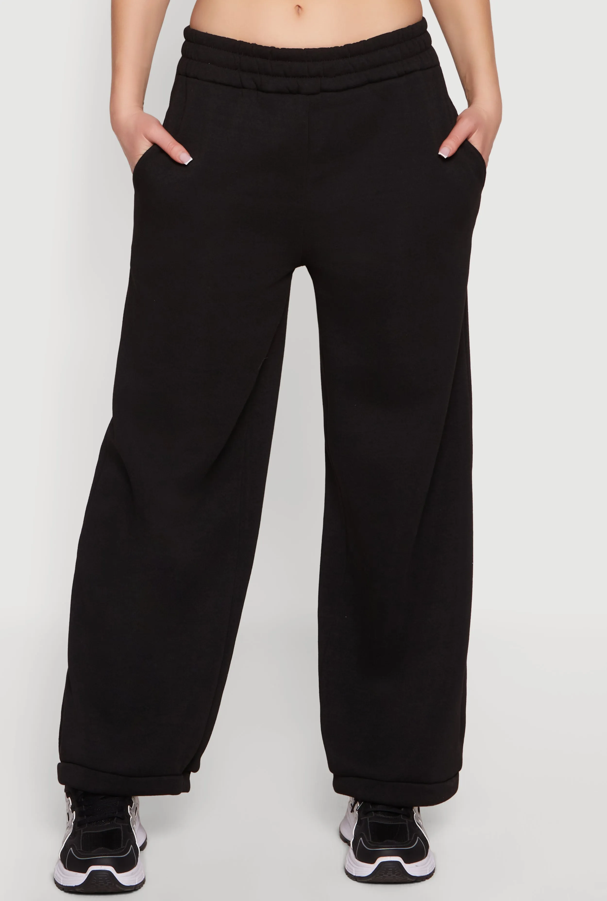 Solid Wide Leg Sweatpants sold by Rainbow product image thumbnail 3
