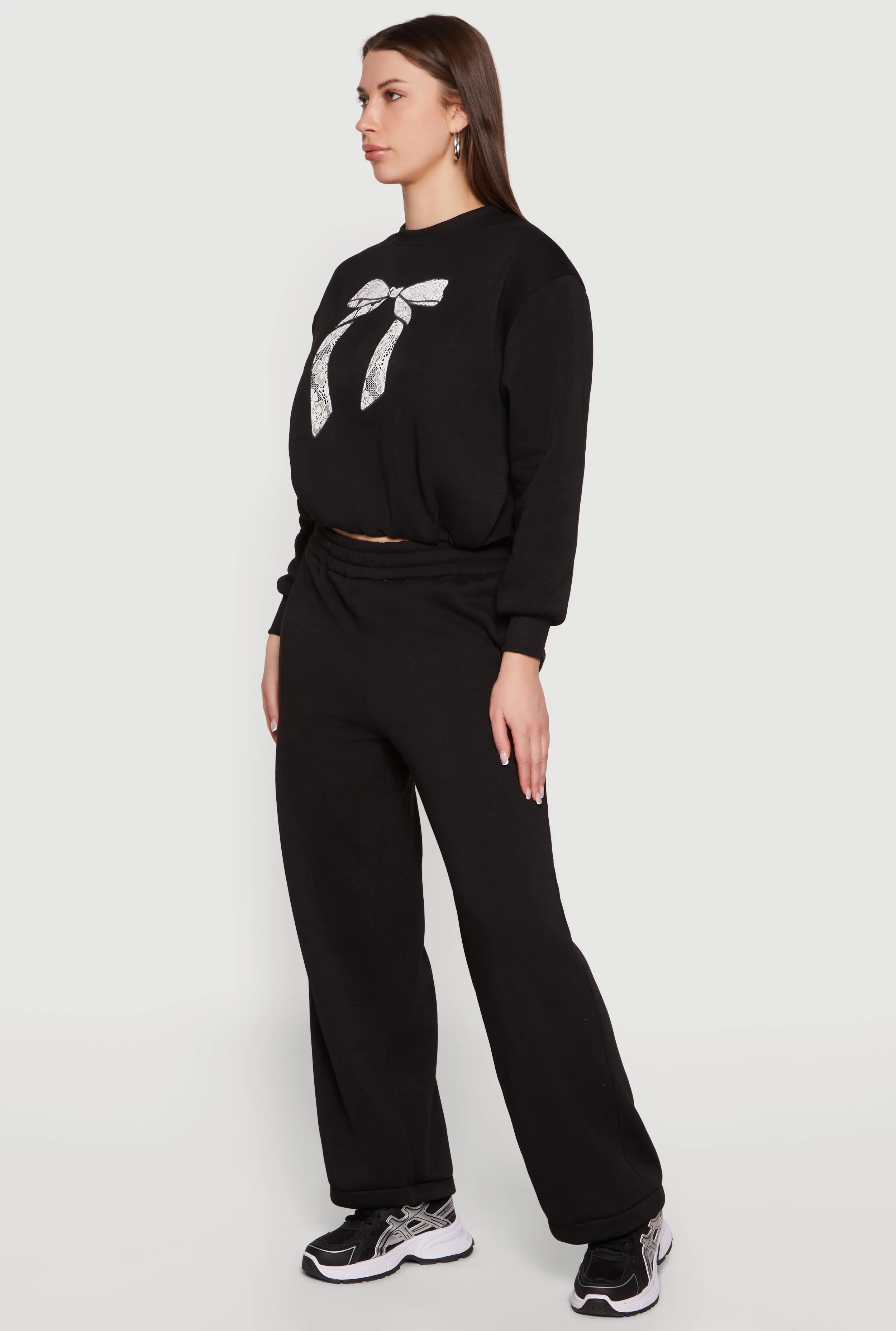 Solid Wide Leg Sweatpants sold by Rainbow product image thumbnail 2